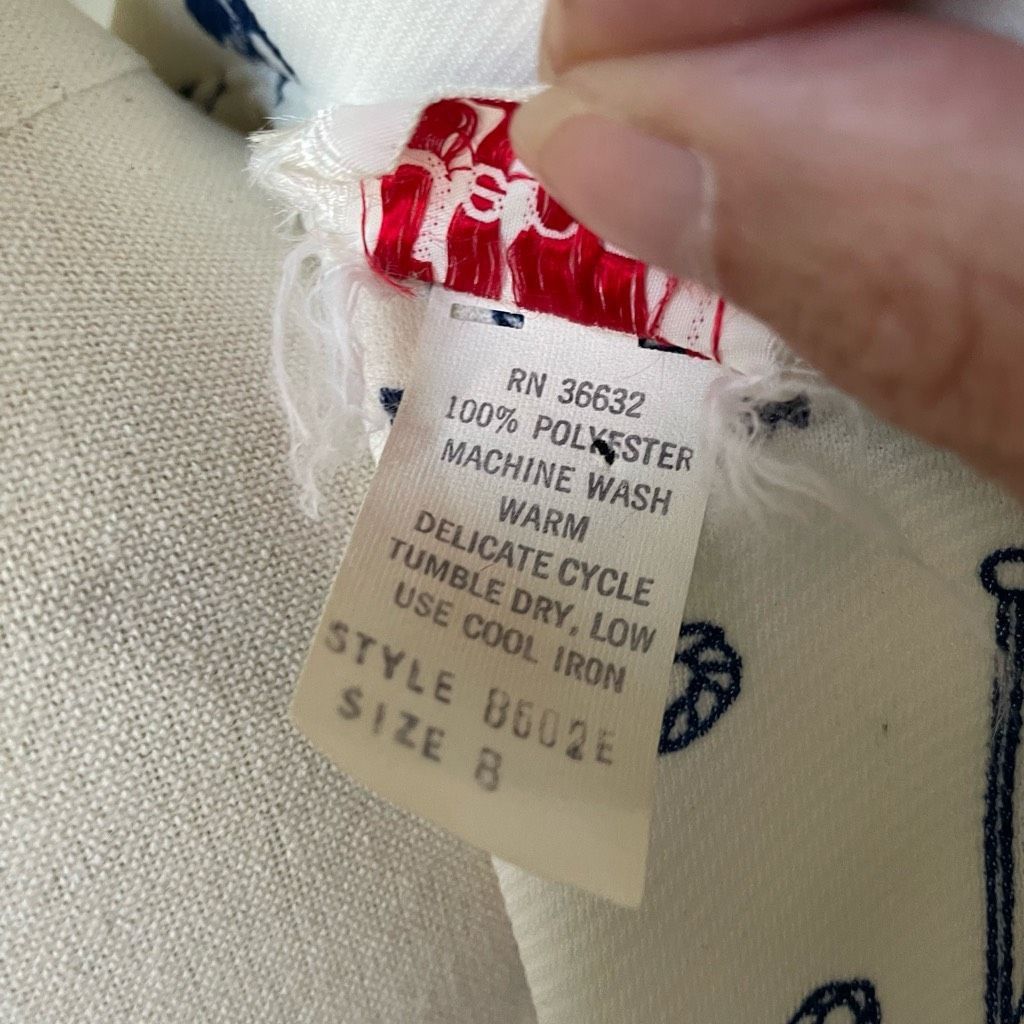 Vintage Vintage 70s Jerell of Texas Nautical A-line Dress XS Size XS / US 0-2 / IT 36-38 - 10 Thumbnail