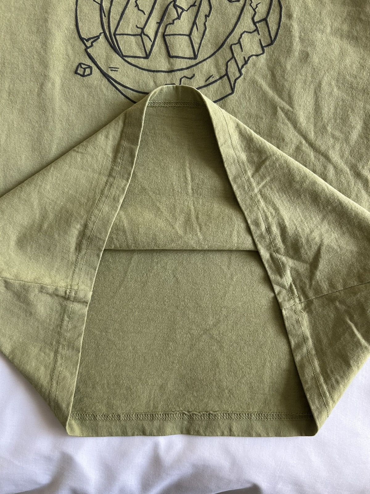 HIDDEN Hidden NY 3D Shattered Tee Olive Made in USA Size US M / EU 48-50 / 2 - 3 Thumbnail