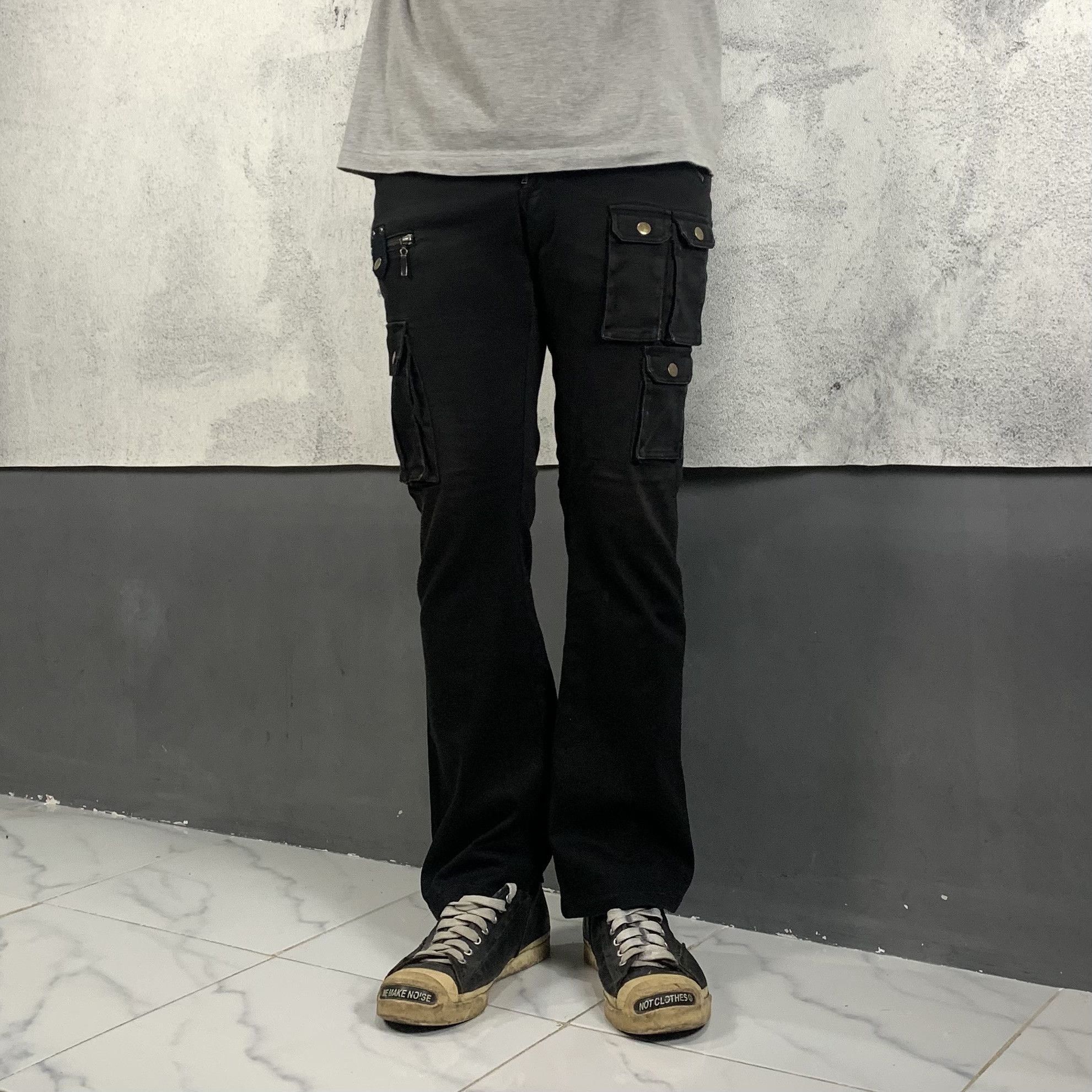 パンツ semantic design 00s bondage cargo pants semantic design 00s bondage cargo pants