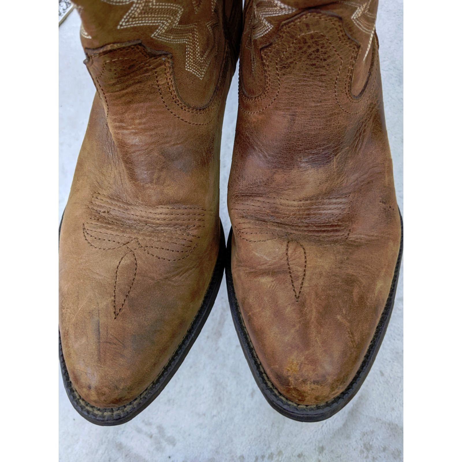 Twisted X Twisted X Boots Mens Adult 10.5D Brown Leather Western Cowboy Rodeo MWT0017 Mens Size US 11 / EU 44 - 6 Thumbnail