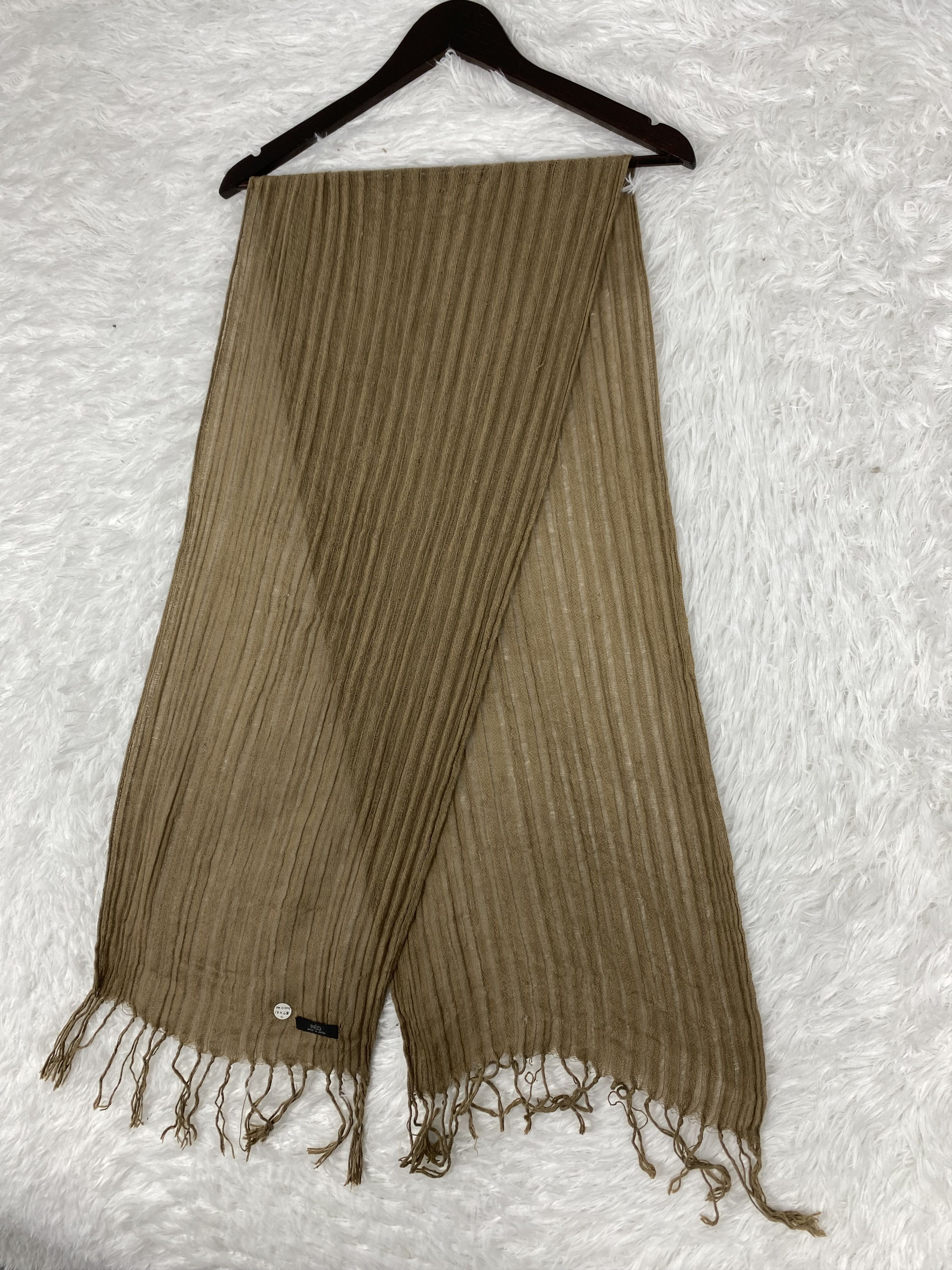 Issey Miyake Vintage Issey Miyake Scarf / Muffler Neckwear PM205 Size ONE SIZE - 3 Thumbnail