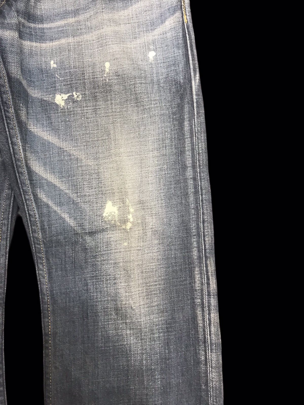Japanese Brand 💥BACK NUMBER CINCH BACK COOL FADES STRAIGHT DENIM F364 Size US 30 / EU 46 - 5 Thumbnail