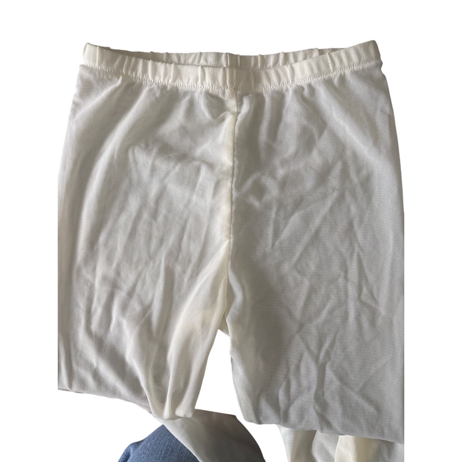 Other Dollcake Cream Lace Trim Leggings Girls 5T Size ONE SIZE - 3 Thumbnail