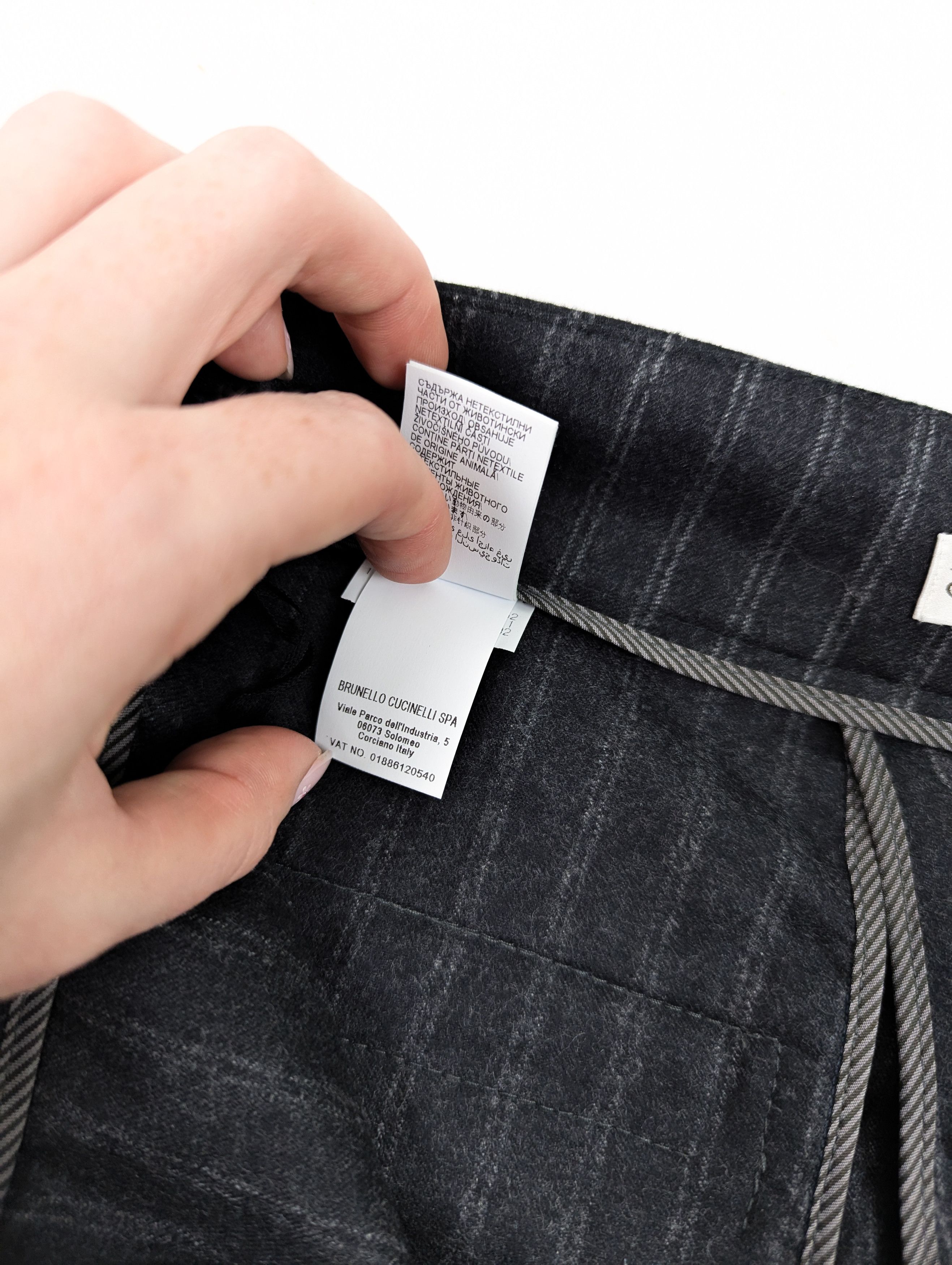 Brunello Cucinelli brunello cucinelli wool trousers pants Size 26" / US 2 / IT 38 - 7 Thumbnail