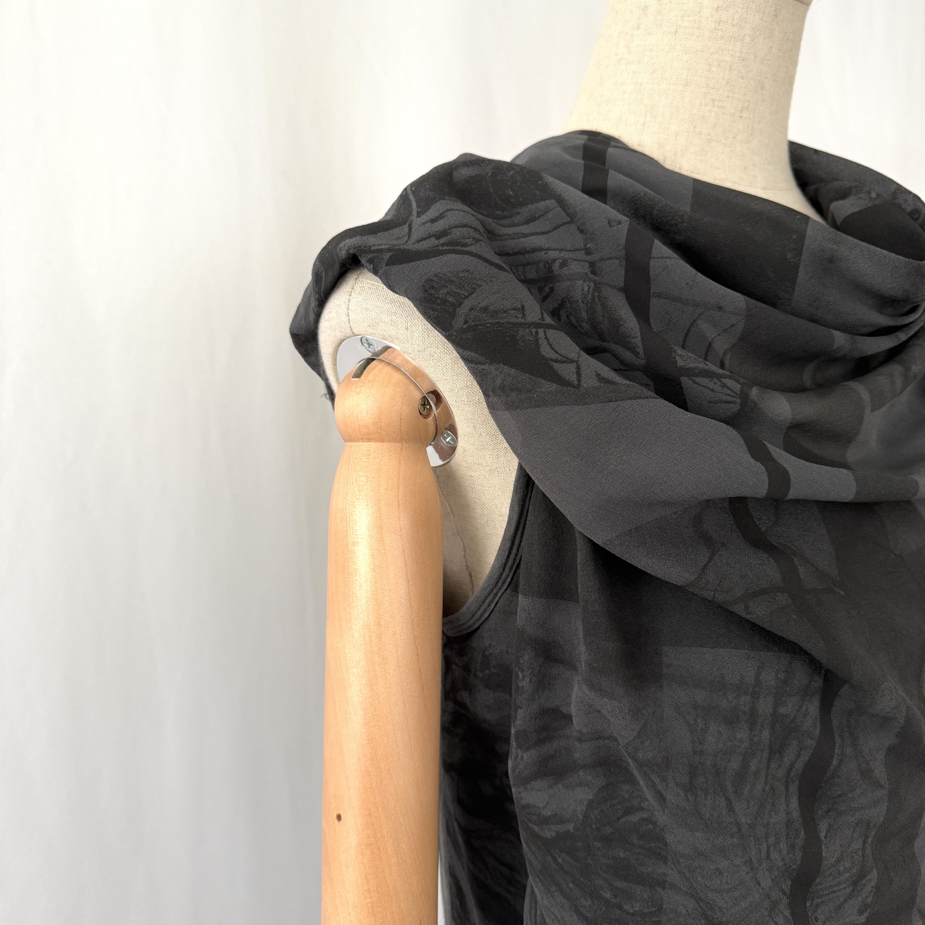 Ilaria Nistri ROQUE ILARIA NISTRI Silk/Cotton Dress Size M / US 6-8 / IT 42-44 - 4 Thumbnail
