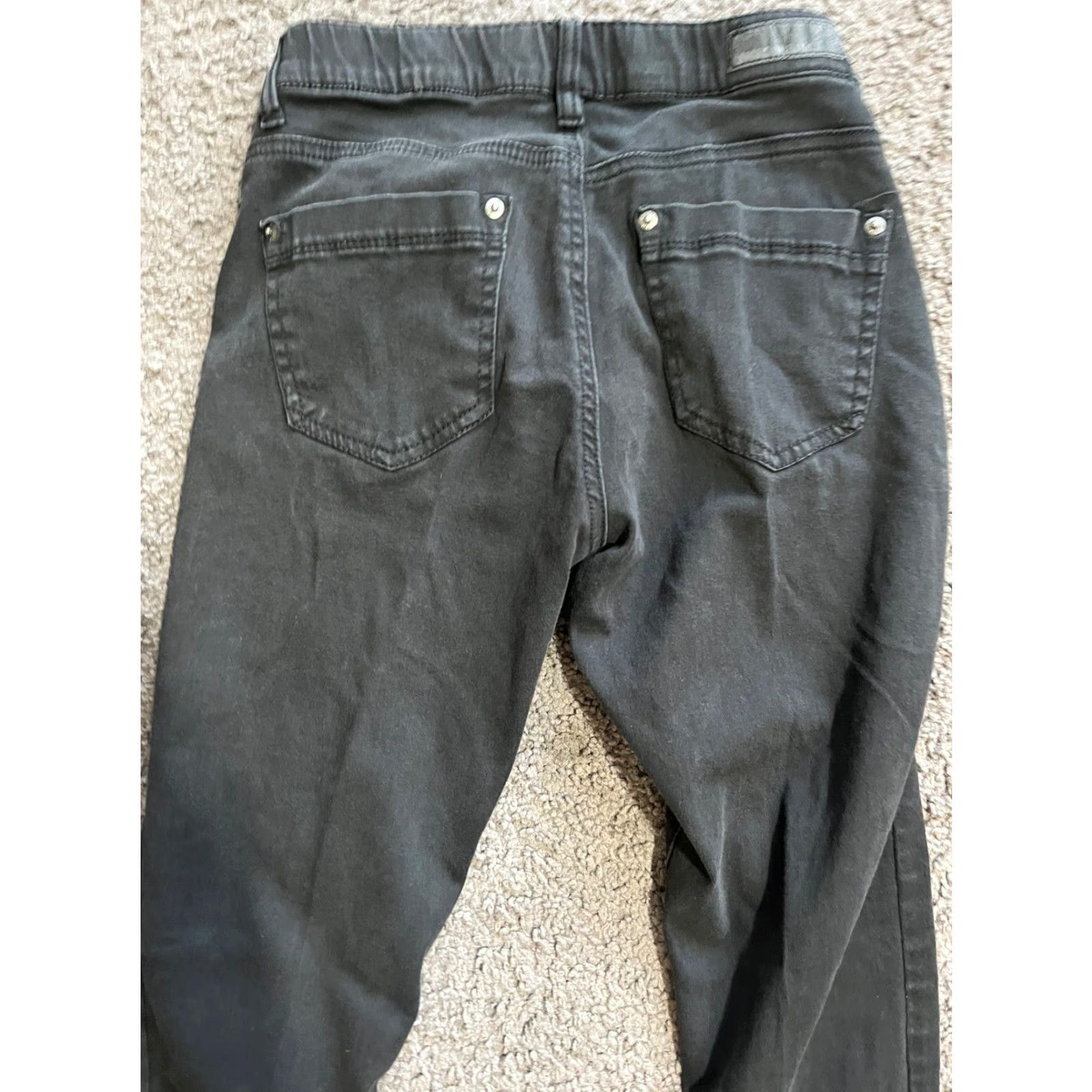 Vintage UNIONBAY Black Jegging Womens 3 Skinny Jeans Stretch Low Rise 5-Pocket Classic Size 26" / US 2 / IT 38 - 4 Thumbnail
