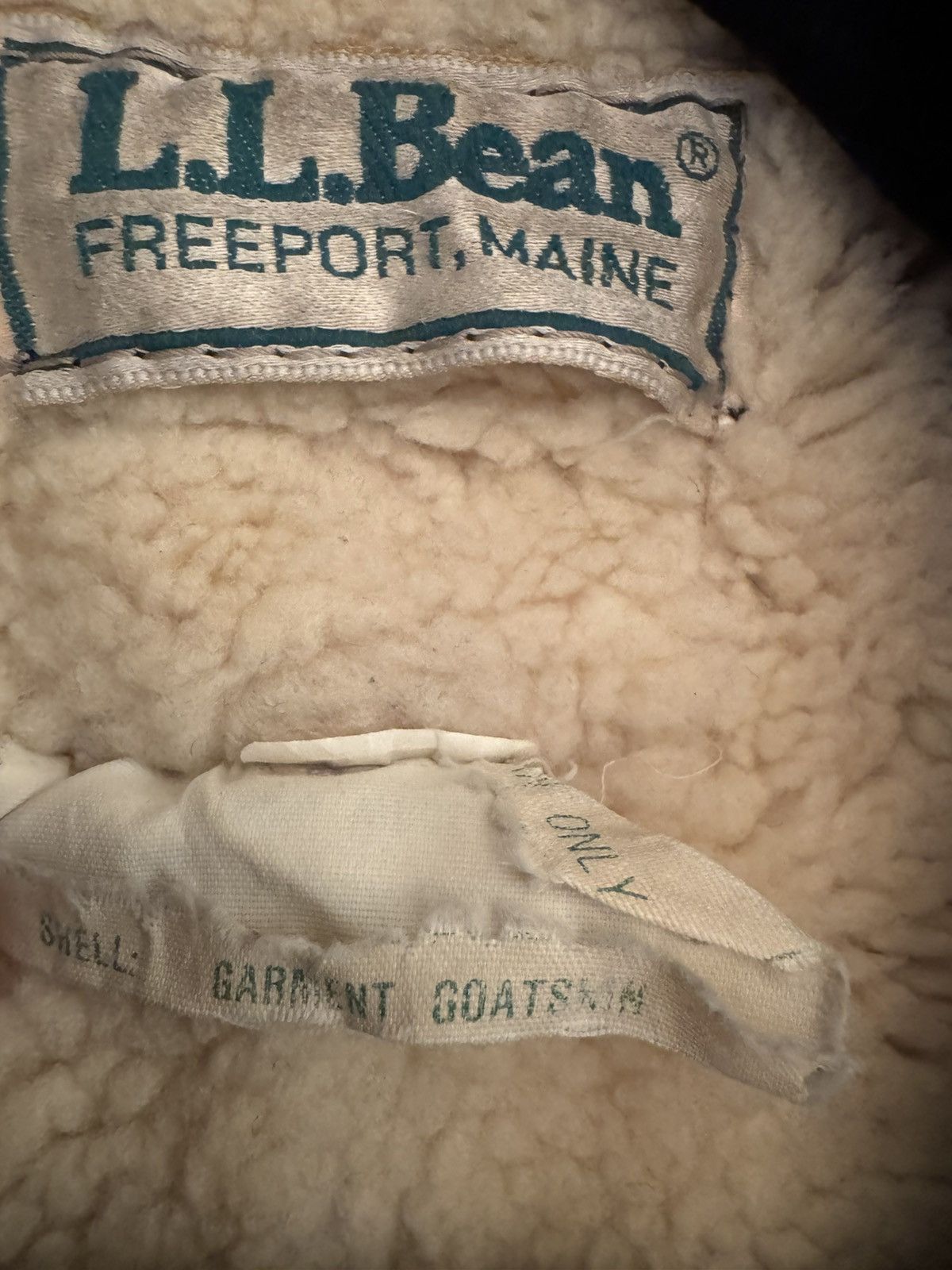 L.L. Bean L.L. Bean Vintage Shearling Bomber Size US M / EU 48-50 / 2 - 3 Thumbnail