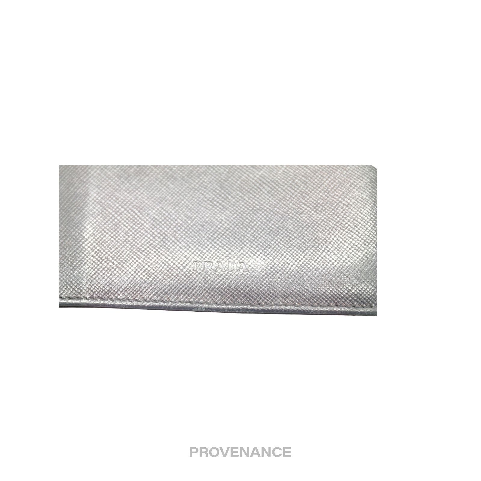 Prada 🔴 Prada Trifold Wallet - Black Saffiano Leather Size ONE SIZE - 10 Thumbnail