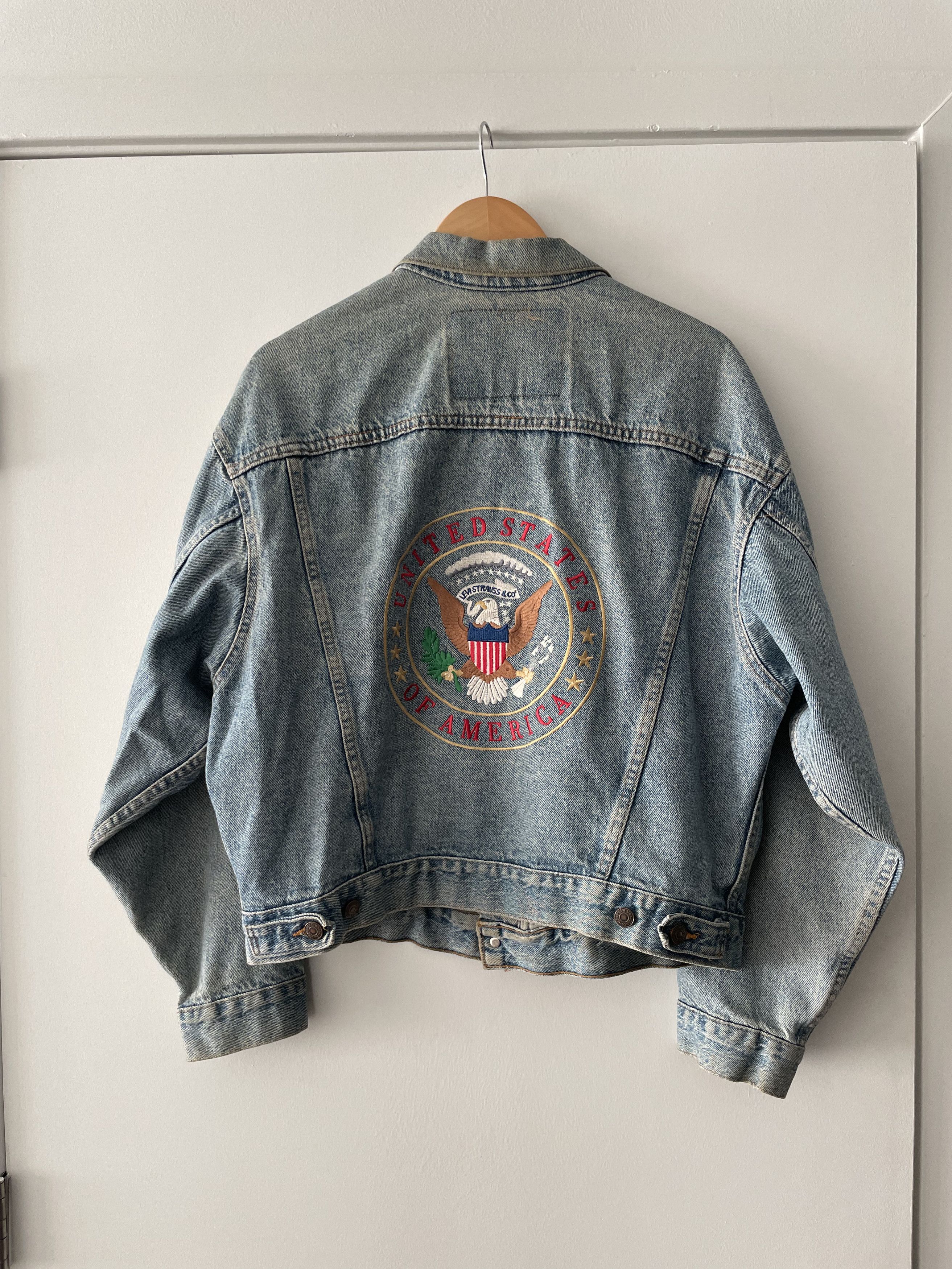 Levi's Vintage Clothing Levis USA Denim Trucker Jacket '67 Size US M / EU 48-50 / 2 - 3 Thumbnail