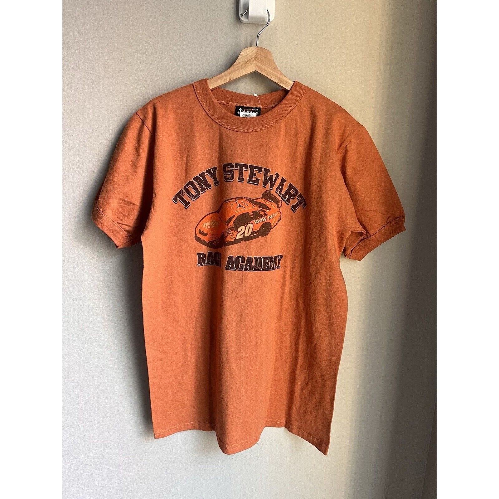NASCAR NEW VINTAGE NASCAR TONY STEWART #20 RACE ACADEMY T SHIRT M Size US M / EU 48-50 / 2 - 1 Thumbnail