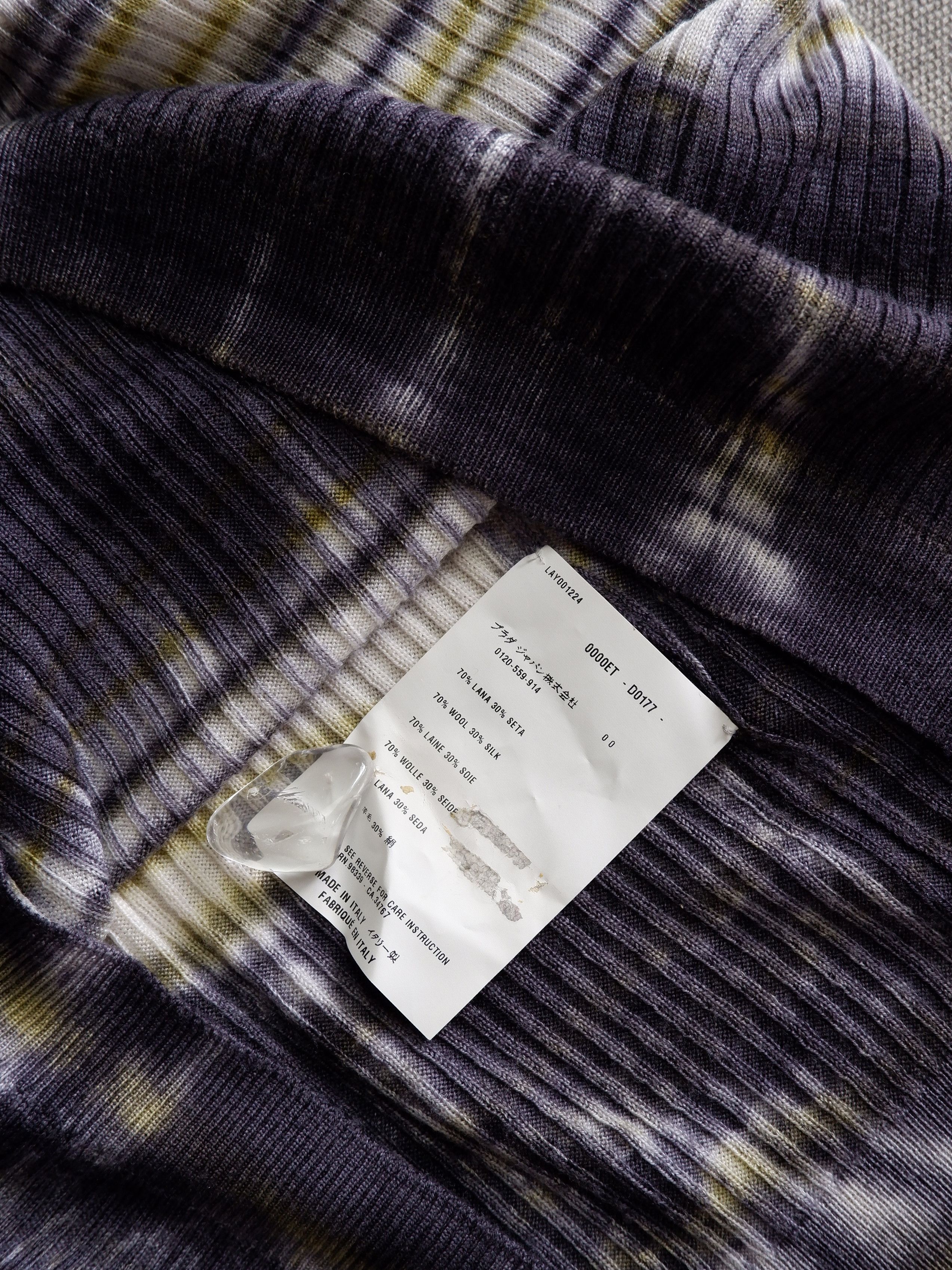 Prada Best price! Prada tie dye wool silk sweater SS04 Size US S / EU 44-46 / 1 - 8 Thumbnail
