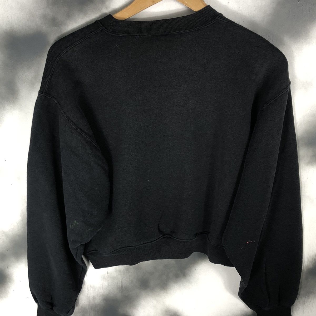 Soffe × Vintage Vintage Germany Spellout Croptop Sweatshirt Size M / US 6-8 / IT 42-44 - 4 Thumbnail