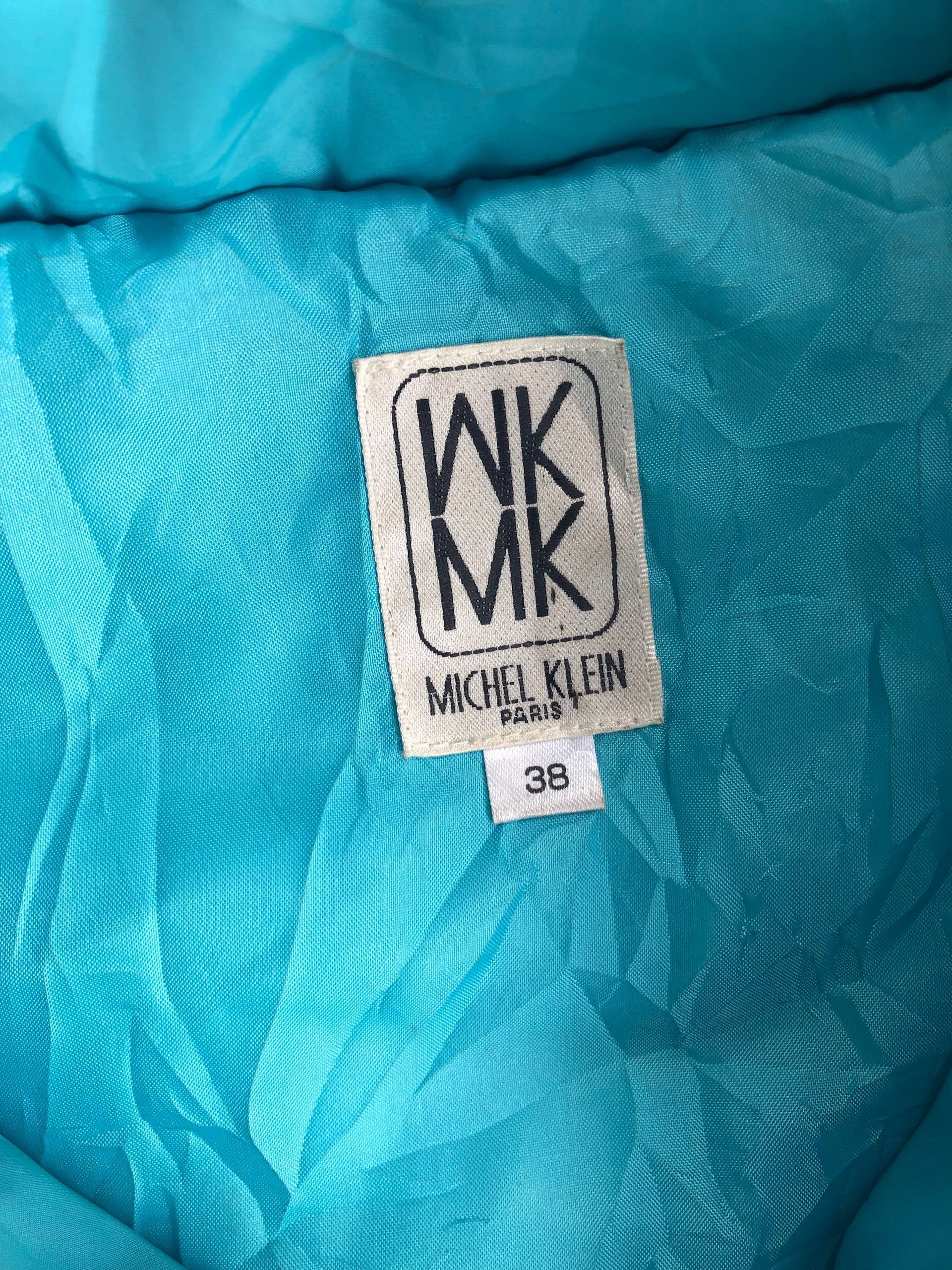 If Six Was Nine Michel Klein Raccoon fur jacket like Lgb Size L / US 10 / IT 46 - 8 Thumbnail