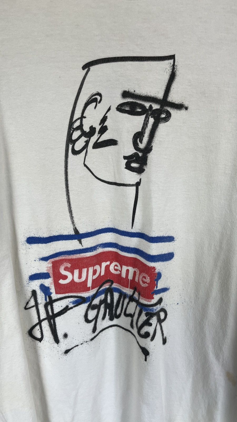 Supreme Supreme x Jean Paul Gaulier T-Shirt Size US M / EU 48-50 / 2 - 2 Thumbnail