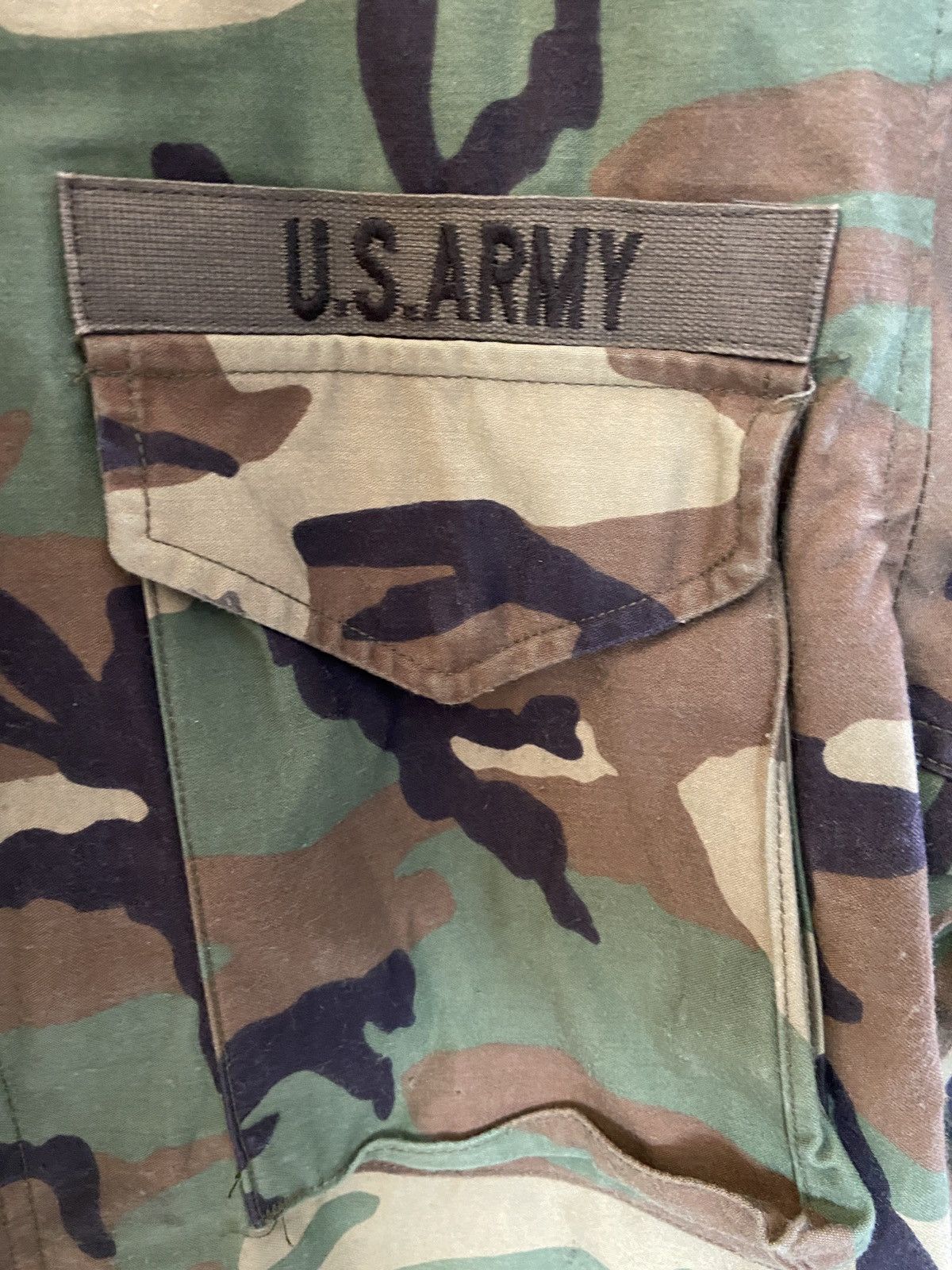 Vintage Us Army jacket- camo medium short vintage Size US M / EU 48-50 / 2 - 3 Thumbnail