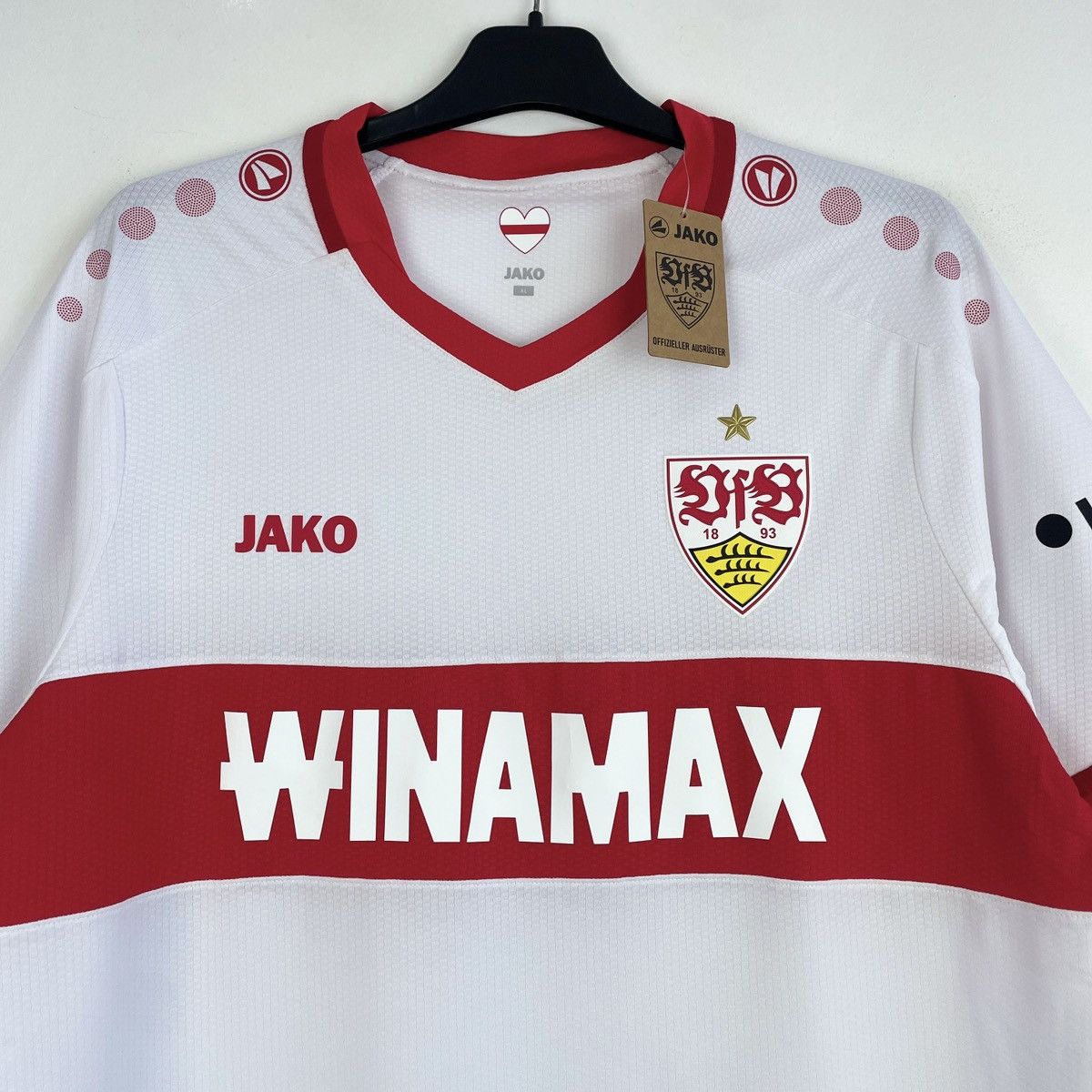 Other VfB Stuttgart Home Men’s Jersey Shirt 2024/2025 BNWT Size US XL / EU 56 / 4 - 2 Thumbnail