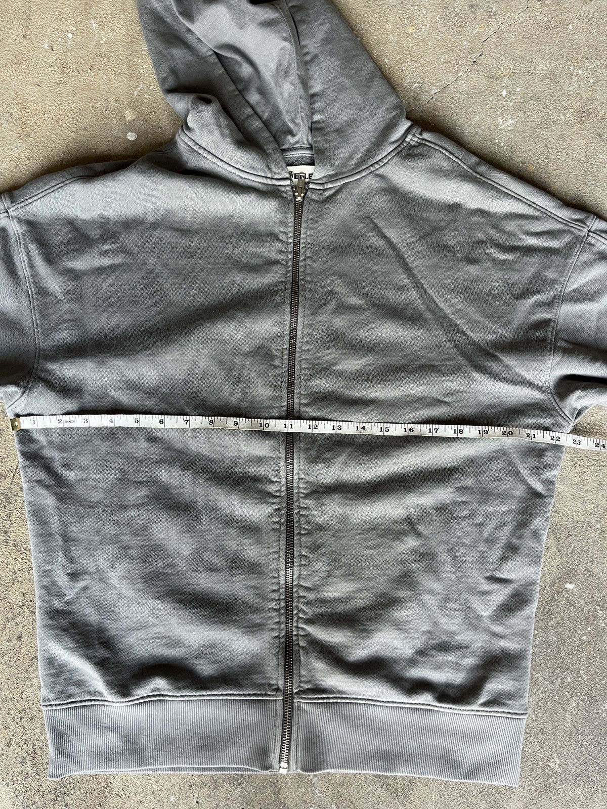 Other GREY BOXY LOOSE ZIP UP HOODIE (S) Size US S / EU 44-46 / 1 - 11 Thumbnail