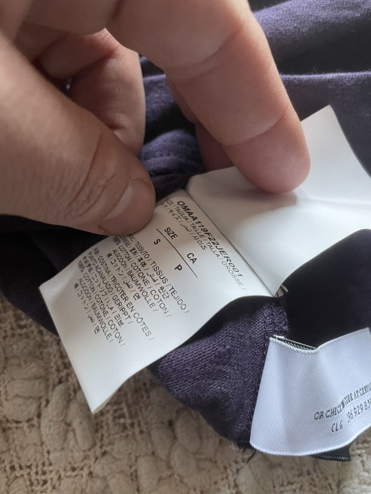 Off-White Caravaggio T-Shirt Size US S / EU 44-46 / 1 - 9 Thumbnail