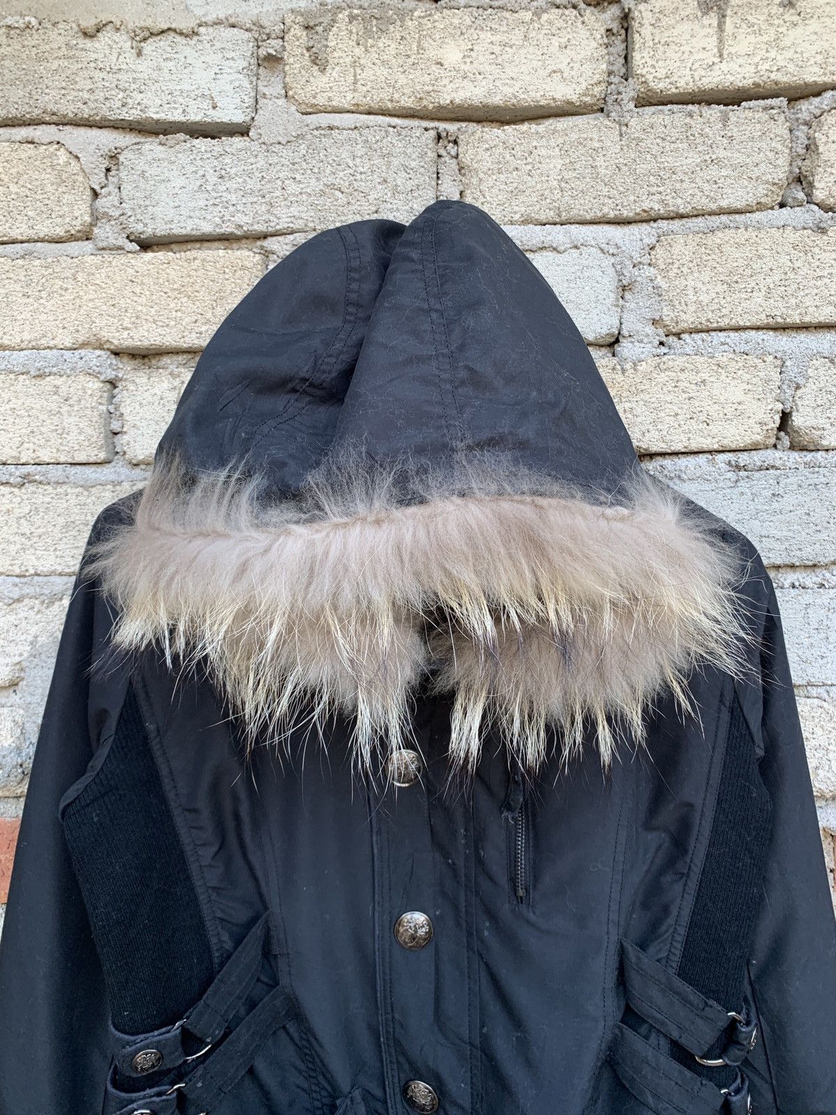 Japanese Brand RARE🔥🔥Punk Style Bondage Seditionaries Fur Hooded Size US M / EU 48-50 / 2 - 8 Thumbnail