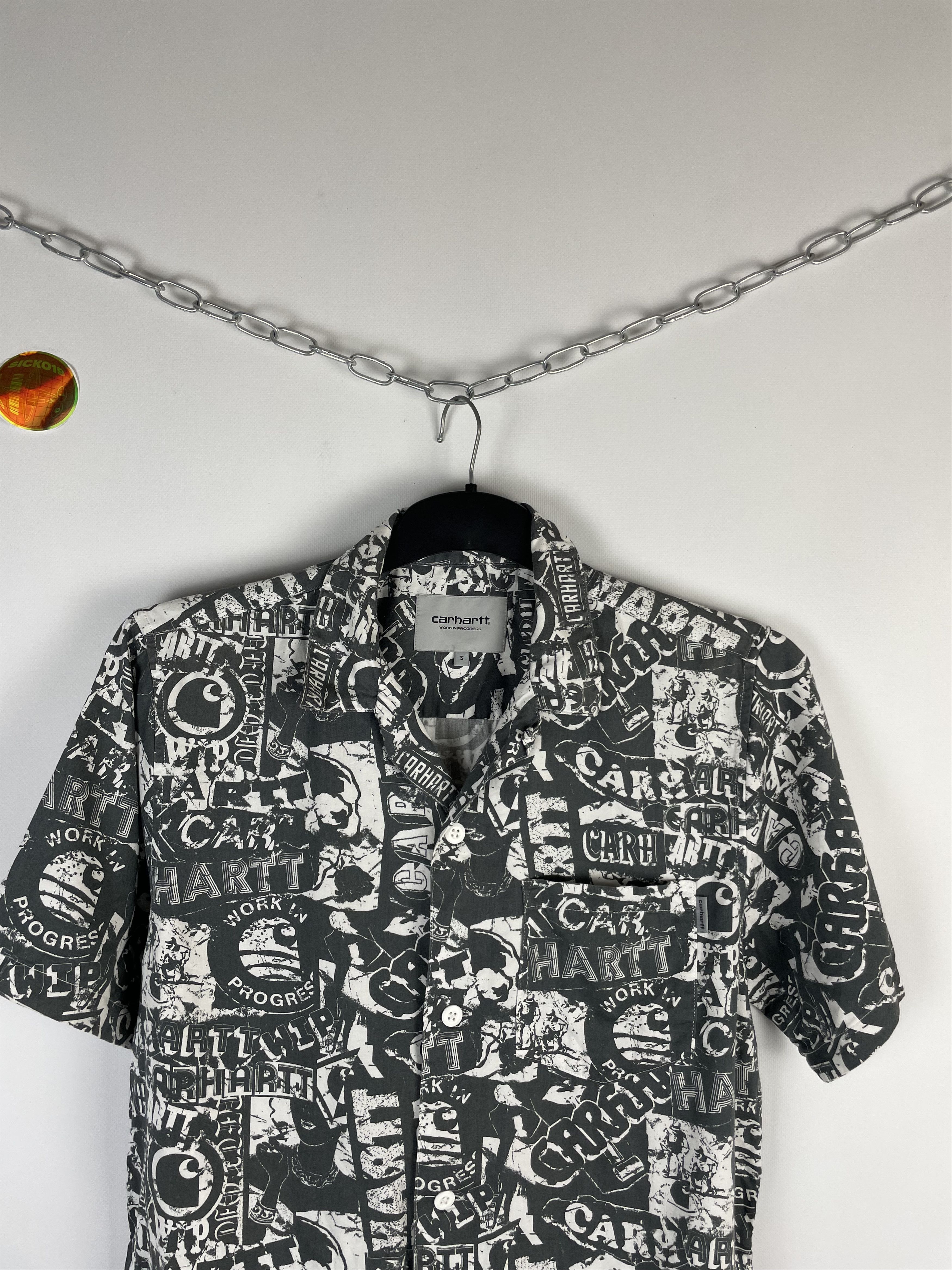 Carhartt Wip Carhartt Mens Hawaiian Shirt Size US S / EU 44-46 / 1 - 3 Thumbnail