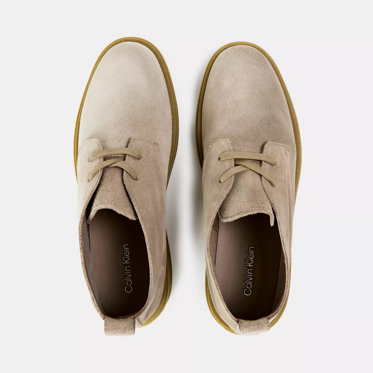 Calvin Klein o1g2r1mq0426 Suede Desert Boots in Beige Size US 10 / EU 43 - 5 Thumbnail