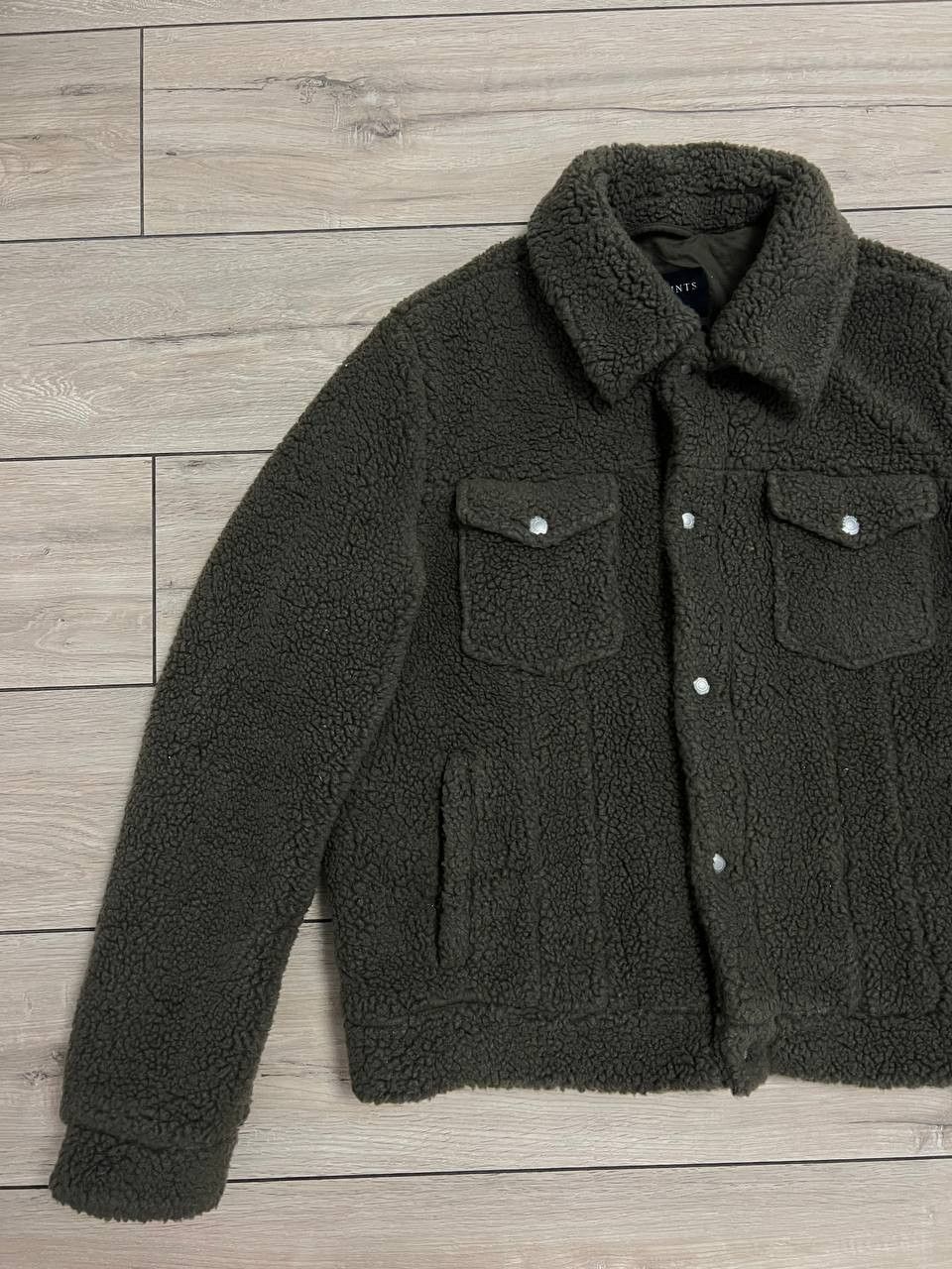 Allsaints Allsaints Bevin Sherpa Trucker Jacket Khaki Shirt 2XL Teddy Size US XXL / EU 58 / 5 - 6 Thumbnail