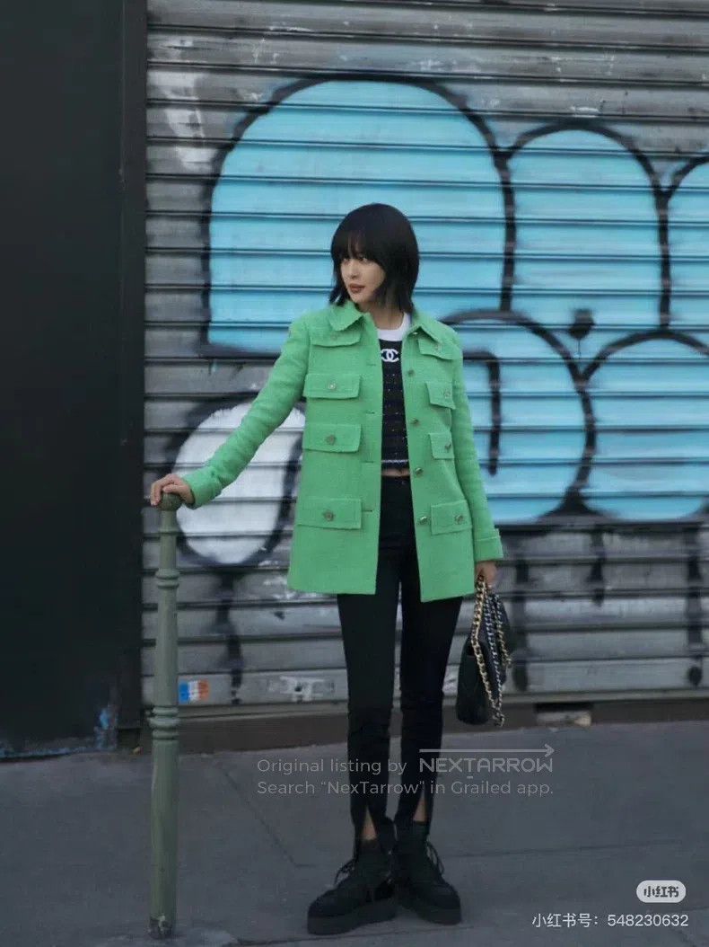 Chanel Chanel 20 Early Spring Station Series Multi-pocket Green J Size XS / US 0-2 / IT 36-38 - 8 Thumbnail