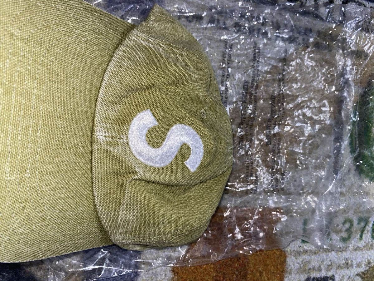 Supreme Supreme Pigment Canvas S Logo 6-Panel Olive Size ONE SIZE - 4 Thumbnail