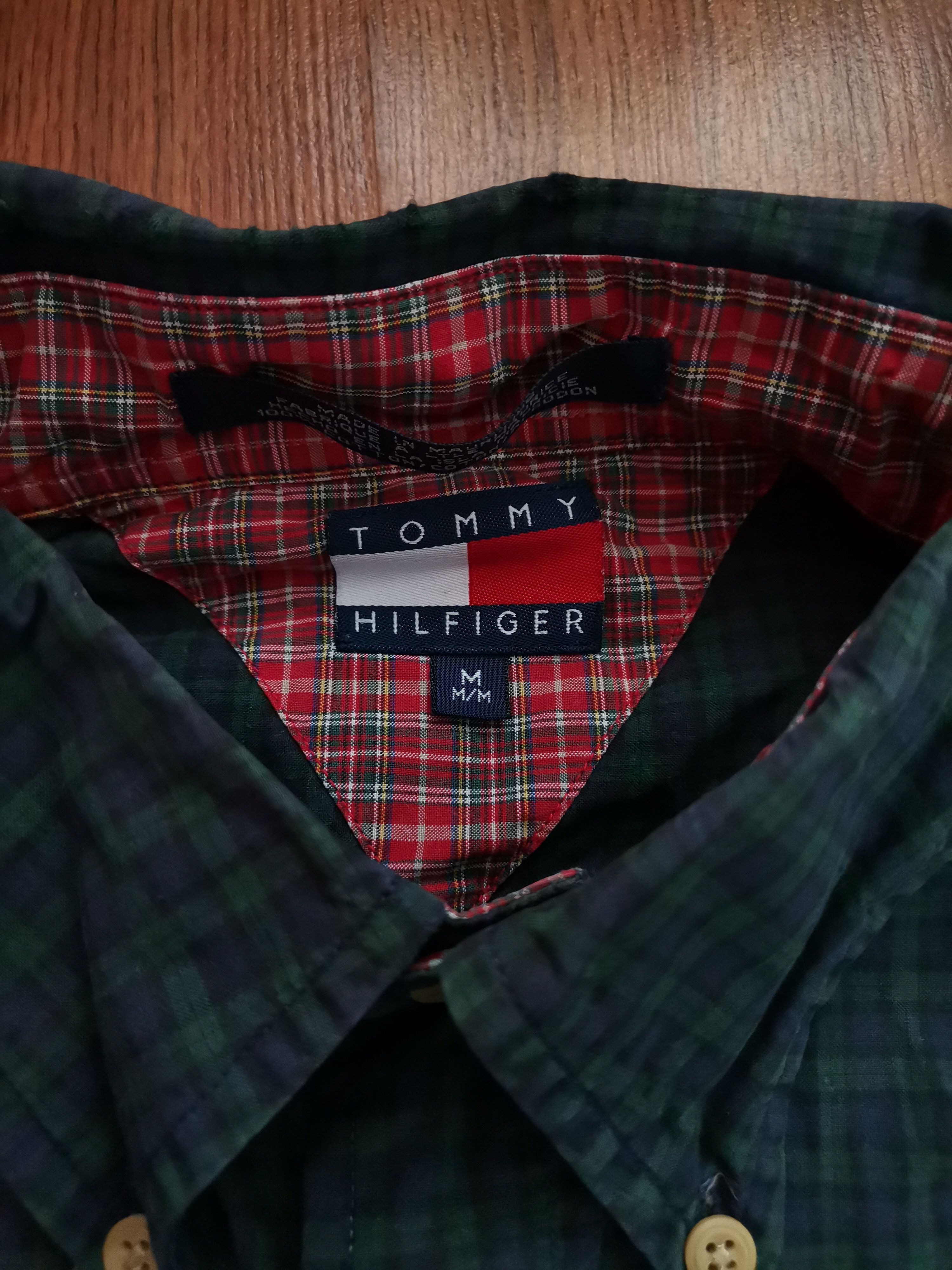 Tommy Hilfiger × Vintage Vintage Tommy Hilfiger Checkered Shirt Size US M / EU 48-50 / 2 - 3 Thumbnail