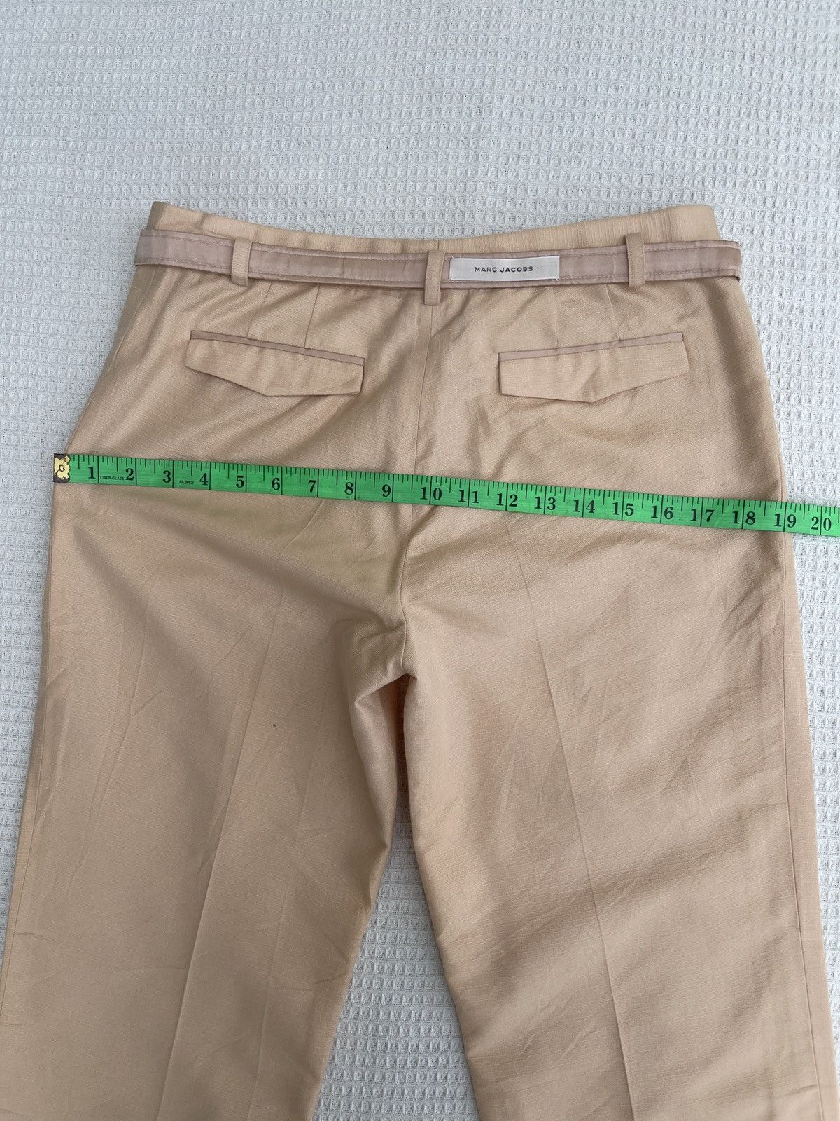 Marc Jacobs Rare🔥Combo Set Marc Jacobs Crop Pants & Belt Marc Jacobs Size 30" / US 8 / IT 44 - 15 Thumbnail