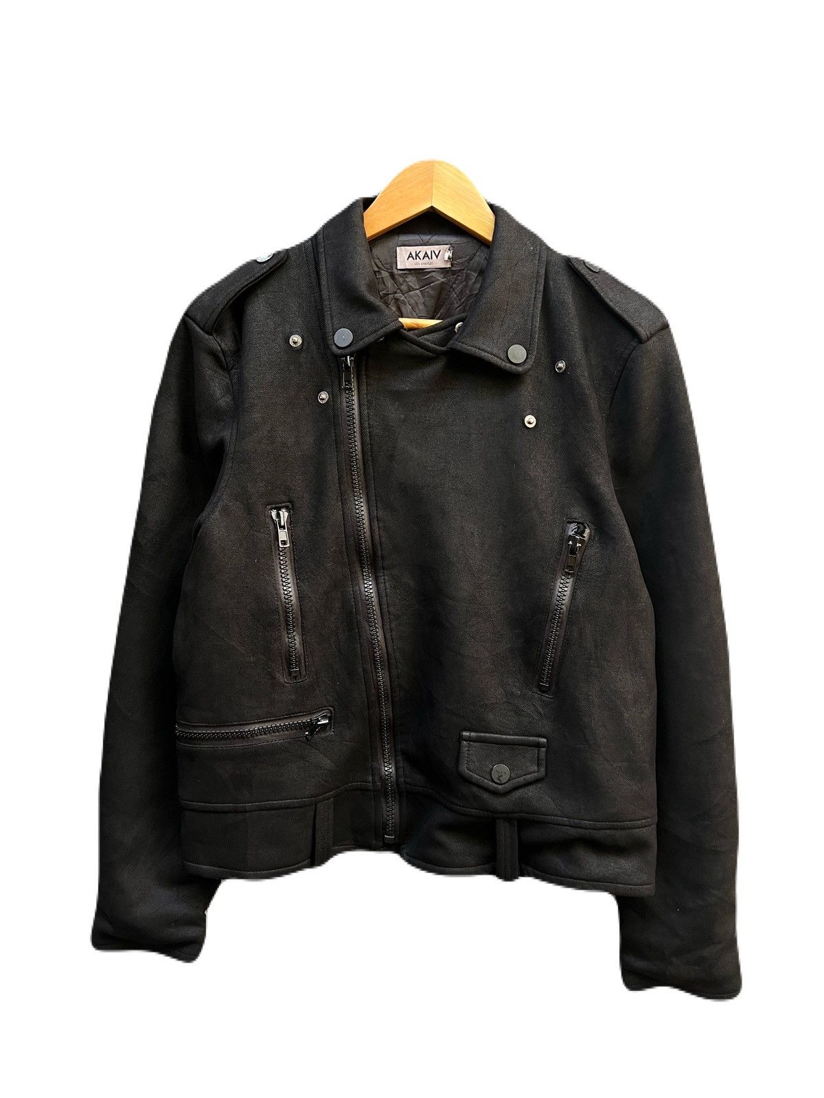 If Six Was Nine Akaiv cross zipper Los Angeles Black Size US M / EU 48-50 / 2 - 1 Thumbnail