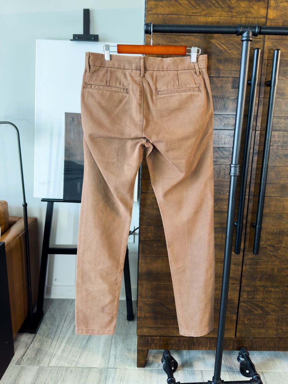 Life After Denim life/after/denim Brown Weekend Slim Fit Chino Pants - 31 Size US 31 - 5 Thumbnail