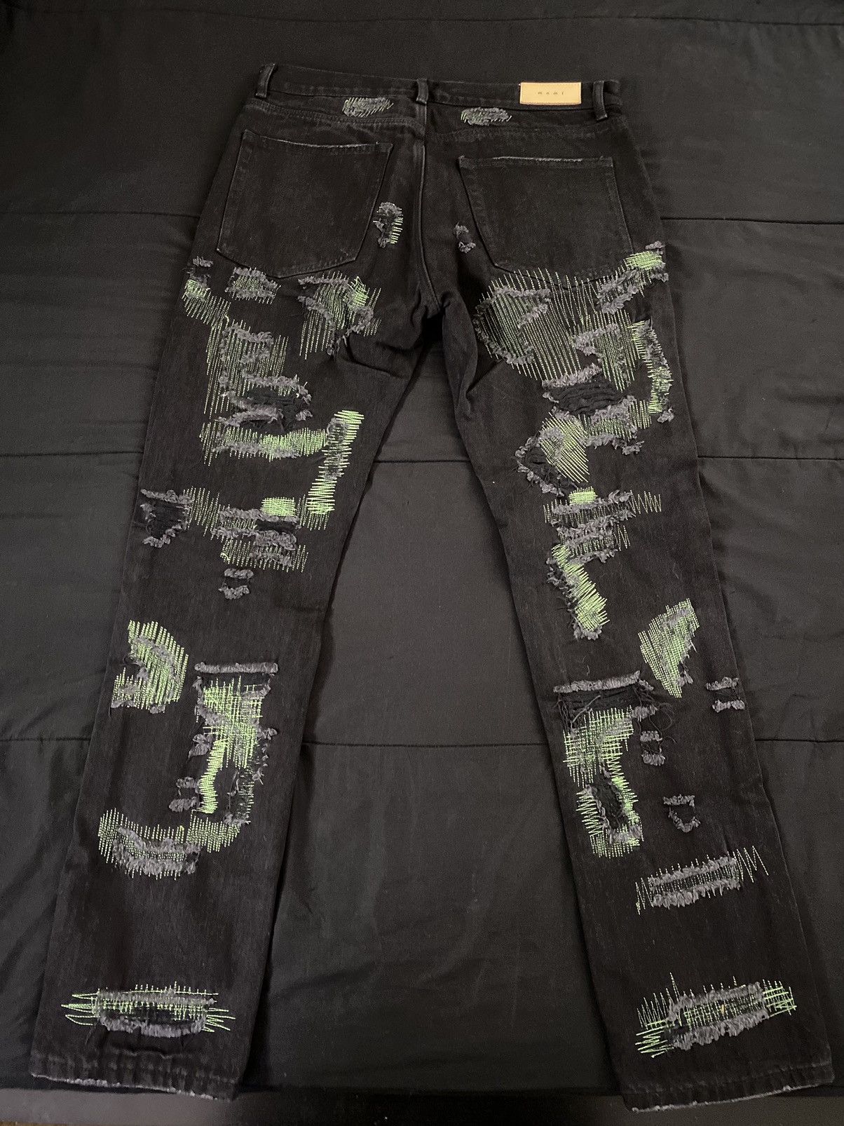 MNML MNML Distressed Jeans Size US 36 / EU 52 - 2 Thumbnail