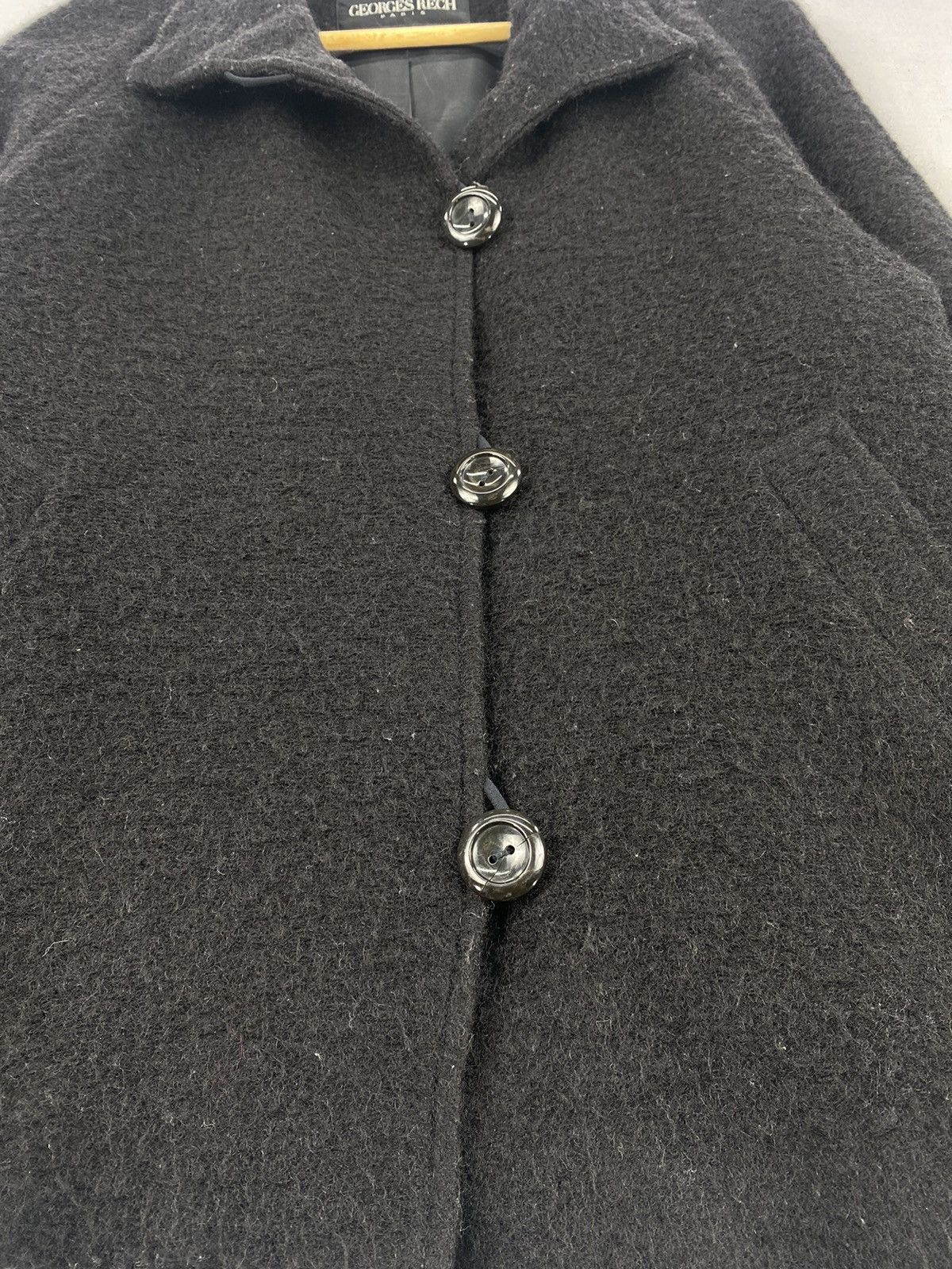 Japanese Brand Georges Rech Paris Button Up Wool Jacket Size S / US 4 / IT 40 - 8 Thumbnail