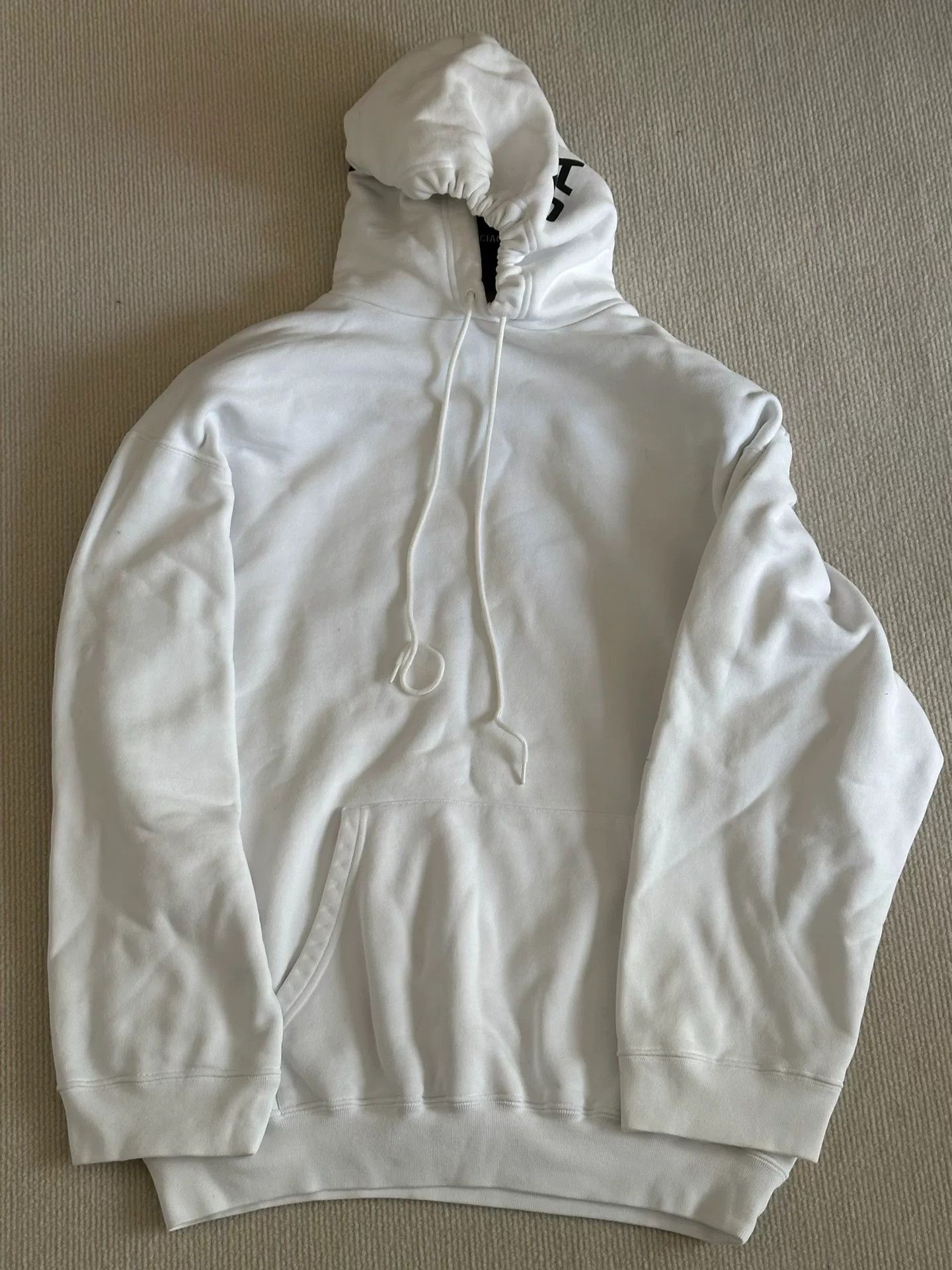 Balenciaga Balenciaga Back Logo Hoodie Size US M / EU 48-50 / 2 - 1 Thumbnail