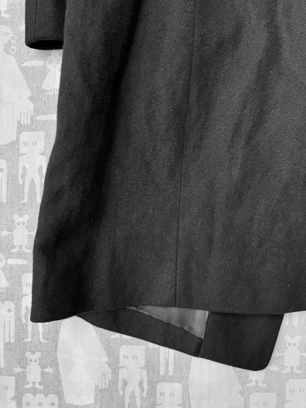 Ann Demeulemeester Ann Demeulemeester AW03 Double Breasted Wool Frock Coat Size S / US 4 / IT 40 - 9 Thumbnail