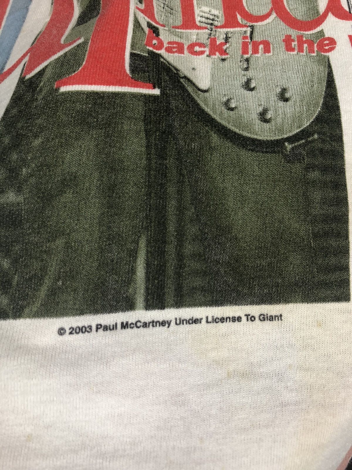 Vintage paul mccartney 2003 vintage T-shirts rare size XL Size US L / EU 52-54 / 3 - 4 Thumbnail