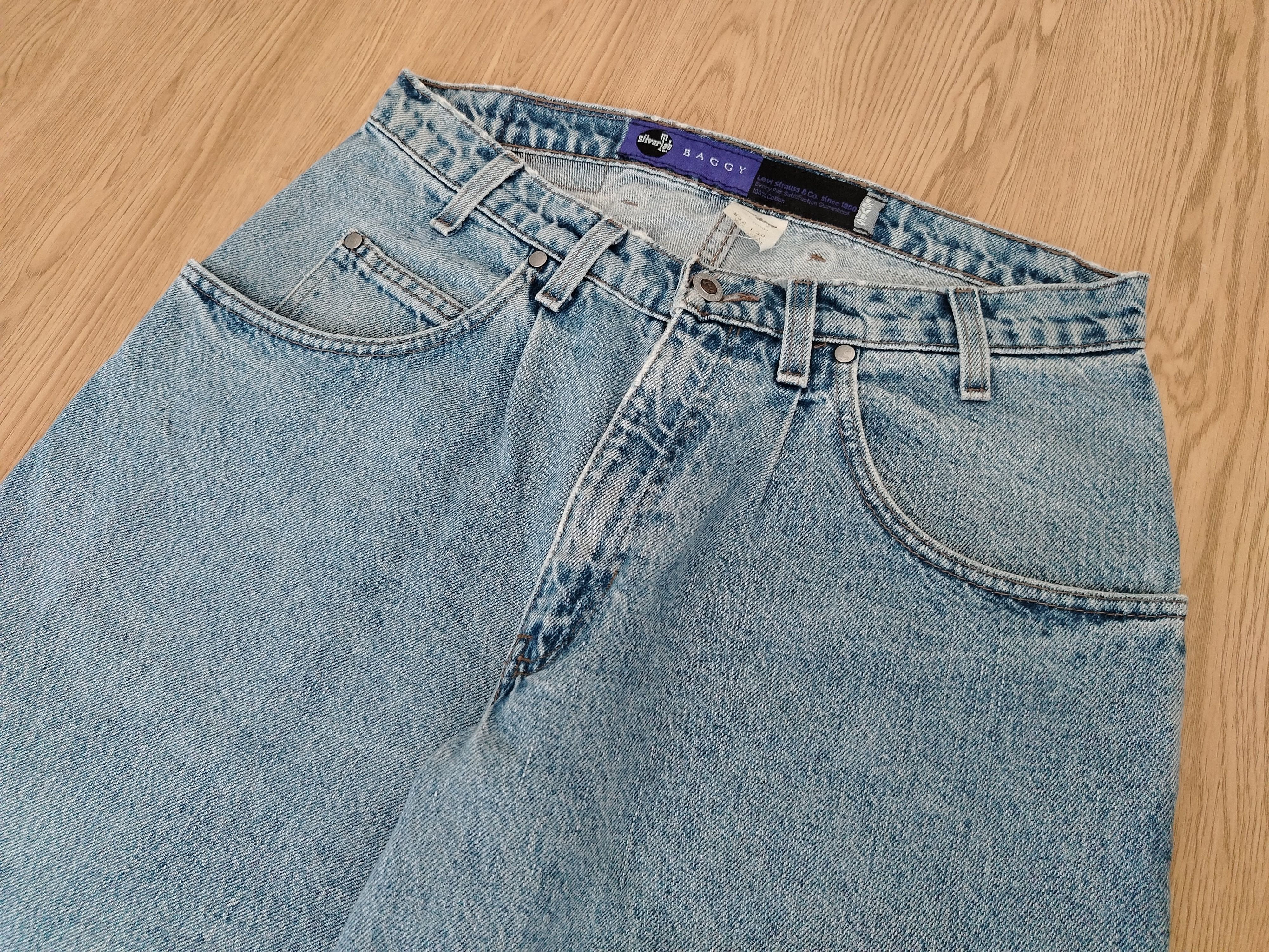 Levi's Levis silvertab Baggy Jeans Size US 31 - 7 Thumbnail