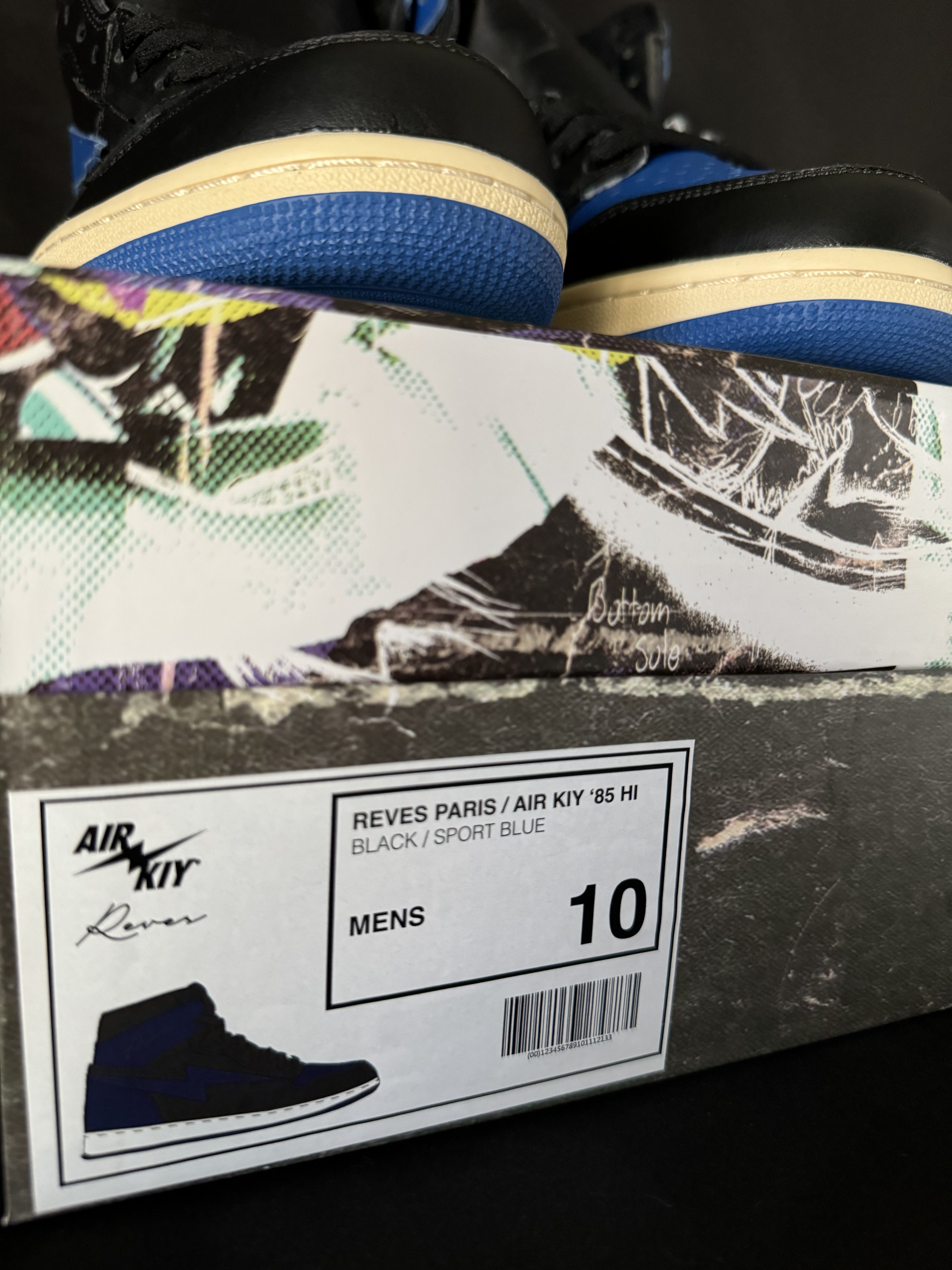 Reves Paris Reves Paris / Air Kiy ‘85 Hi “Royal” Size US 10 / EU 43 - 8 Thumbnail
