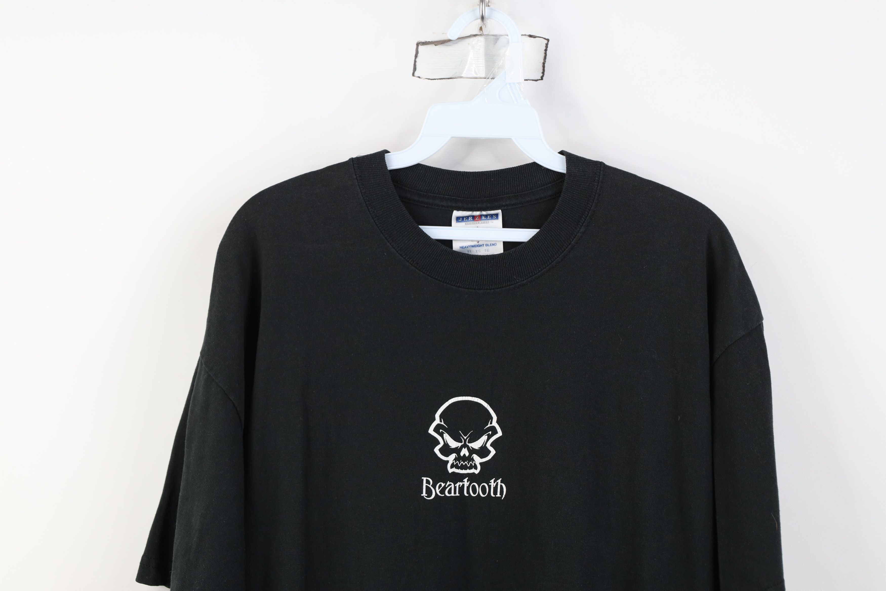 Vintage Vintage Streetwear Skull Beartooth Bike Shop T-Shirt Size US XL / EU 56 / 4 - 2 Thumbnail