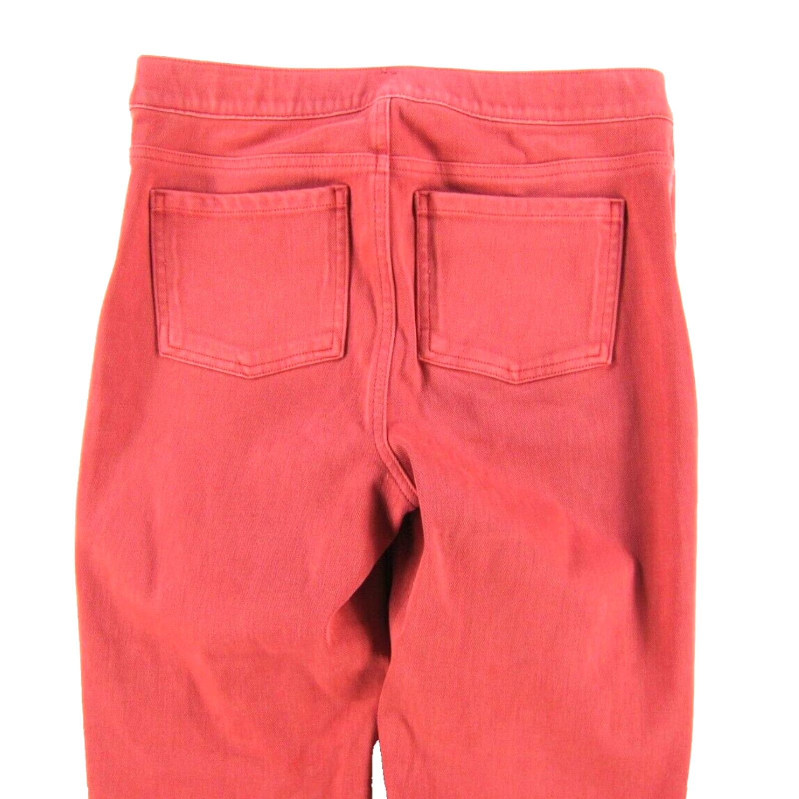 Spanx Spanx Cotton Stretch Coral Pink High Rise Slim Legging Pant Women Medium Size 32" / US 10 / IT 46 - 5 Thumbnail
