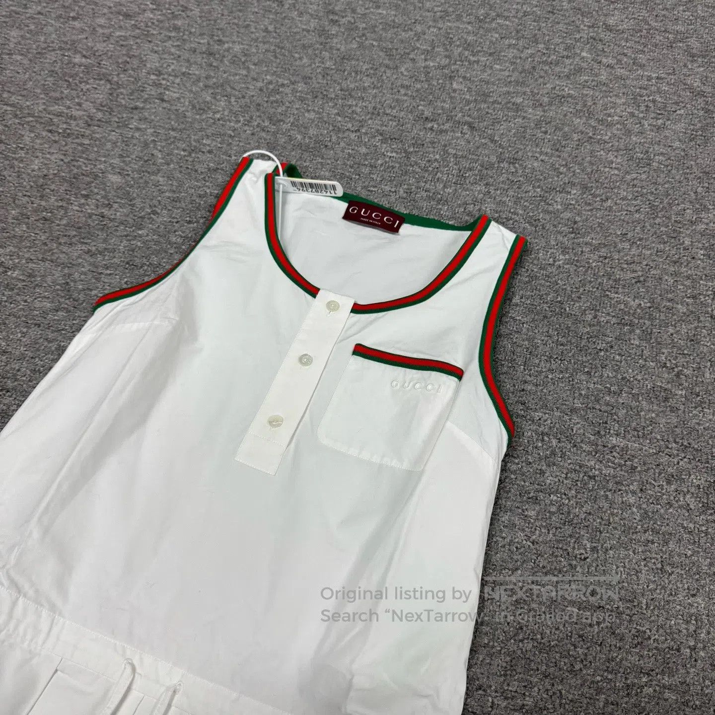 Gucci Guicci Red and green striped vest skirt| Size S / US 4 / IT 40 - 5 Thumbnail