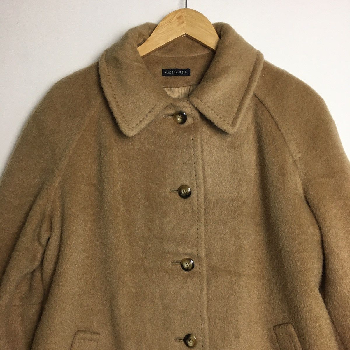 Other FORSTMANN Wool Mohair Single Breast Mac Coat Size M / US 6-8 / IT 42-44 - 5 Thumbnail
