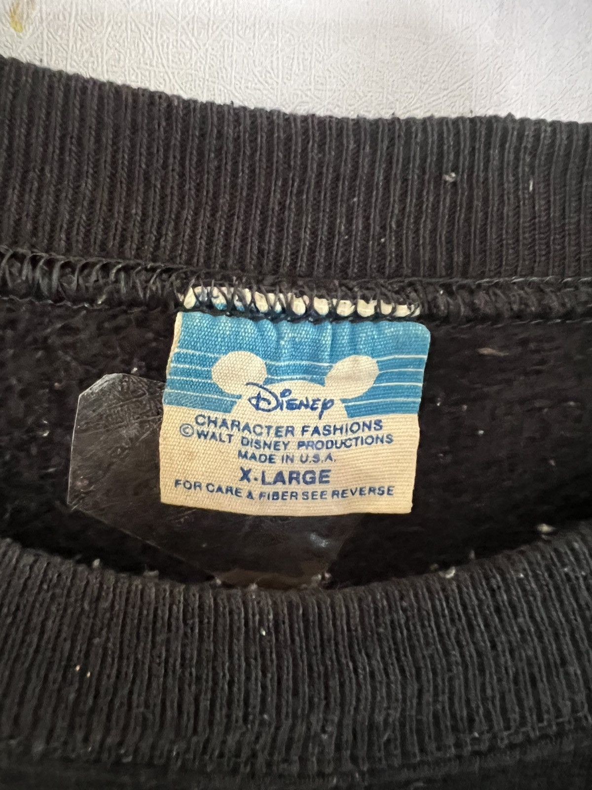 Disney VINTAGE MICKEY MOUSE SWEATSHIRT Size US XL / EU 56 / 4 - 3 Thumbnail