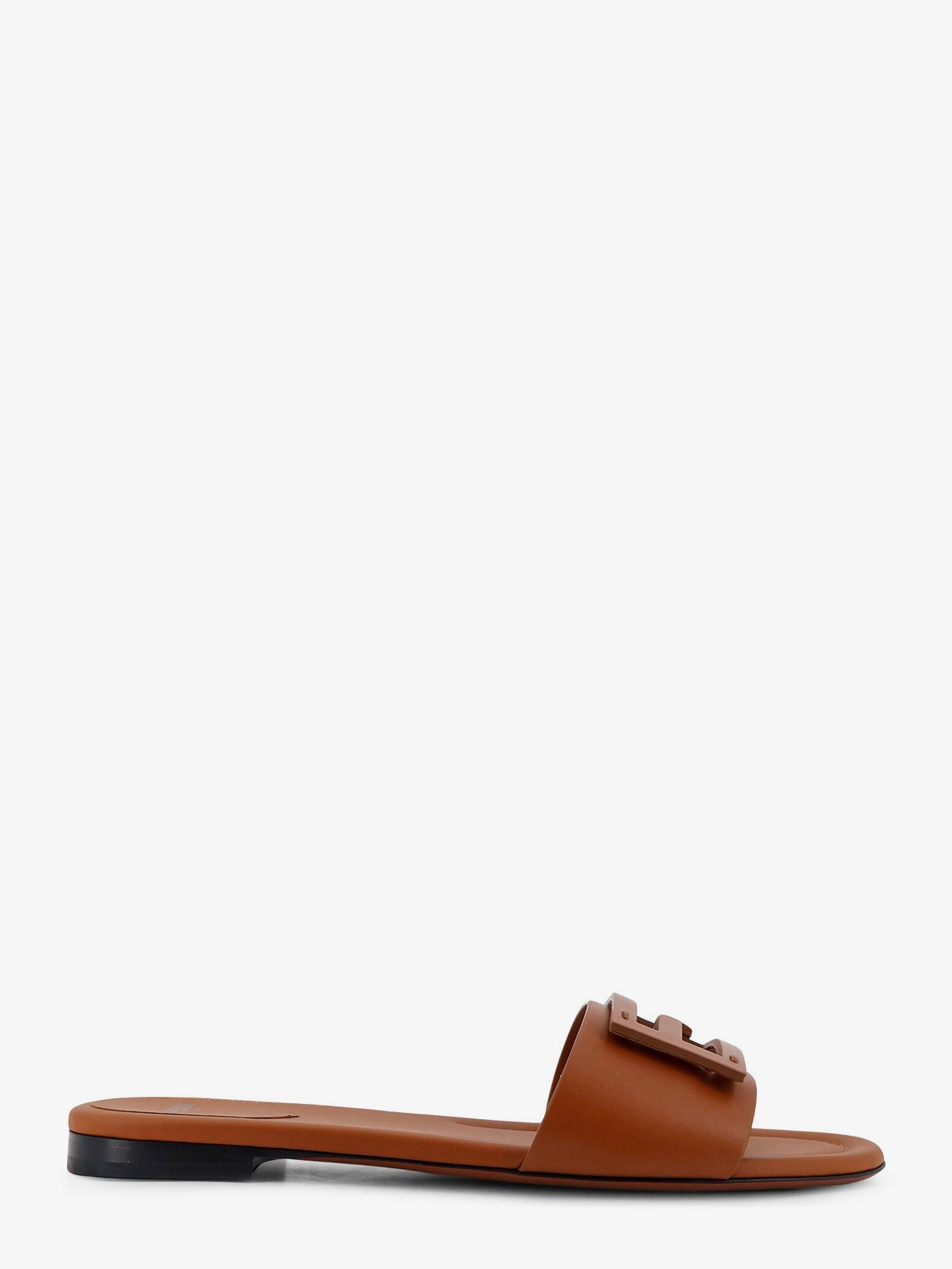 Fendi Baguette Leather Sandals Size US 7.5 / IT 37.5 - 1 Thumbnail