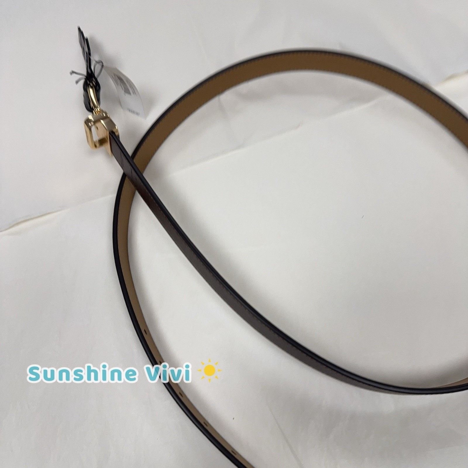 Coach NEW Coach Buckle Cut To Size Reversible Belt 25Mm CF269 Size ONE SIZE - 7 Thumbnail