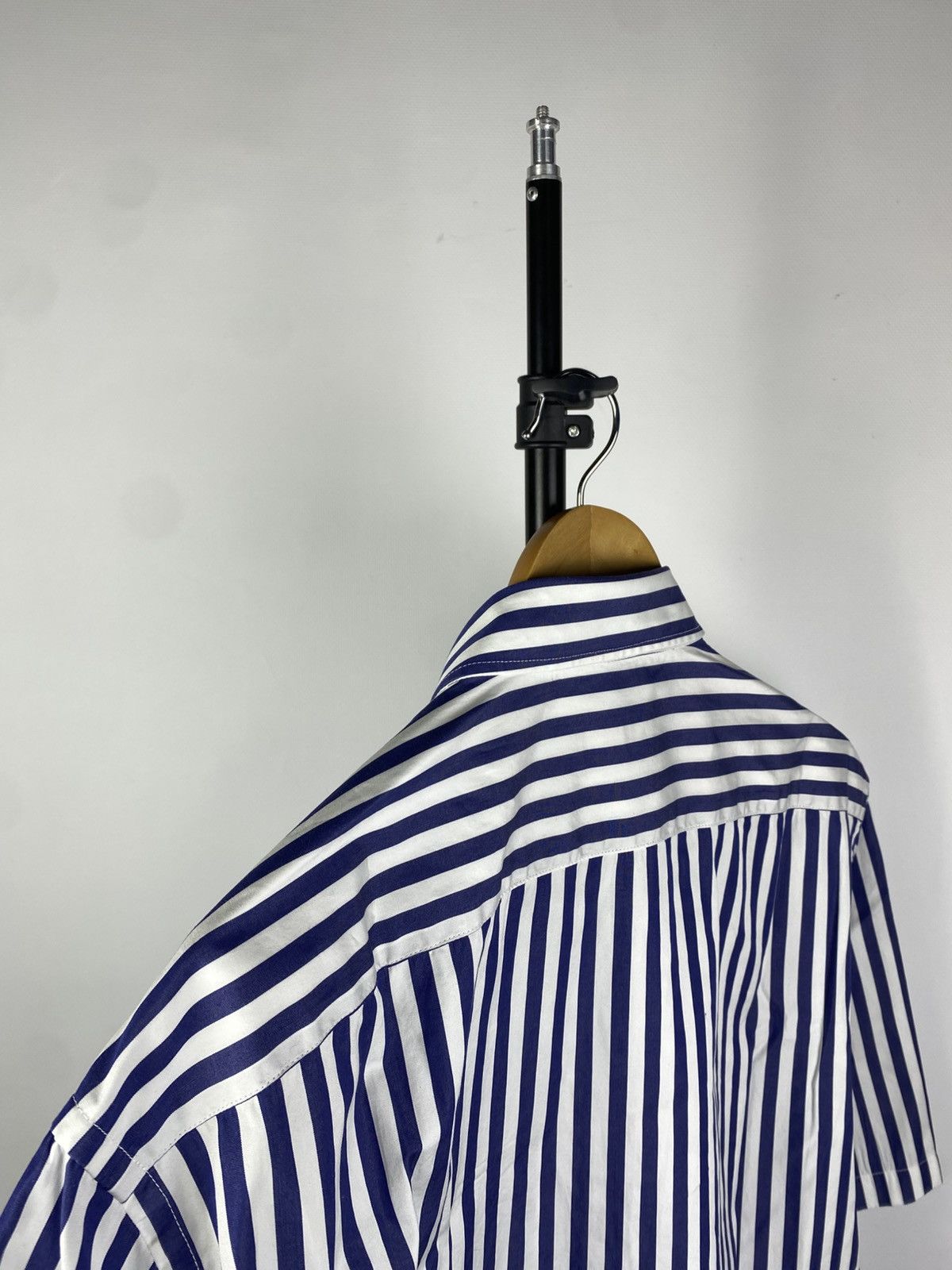 Designer × Paul & Shark Vintage Paul & Shark Yachting Stripped Shirt Button Up Size US XL / EU 56 / 4 - 7 Thumbnail