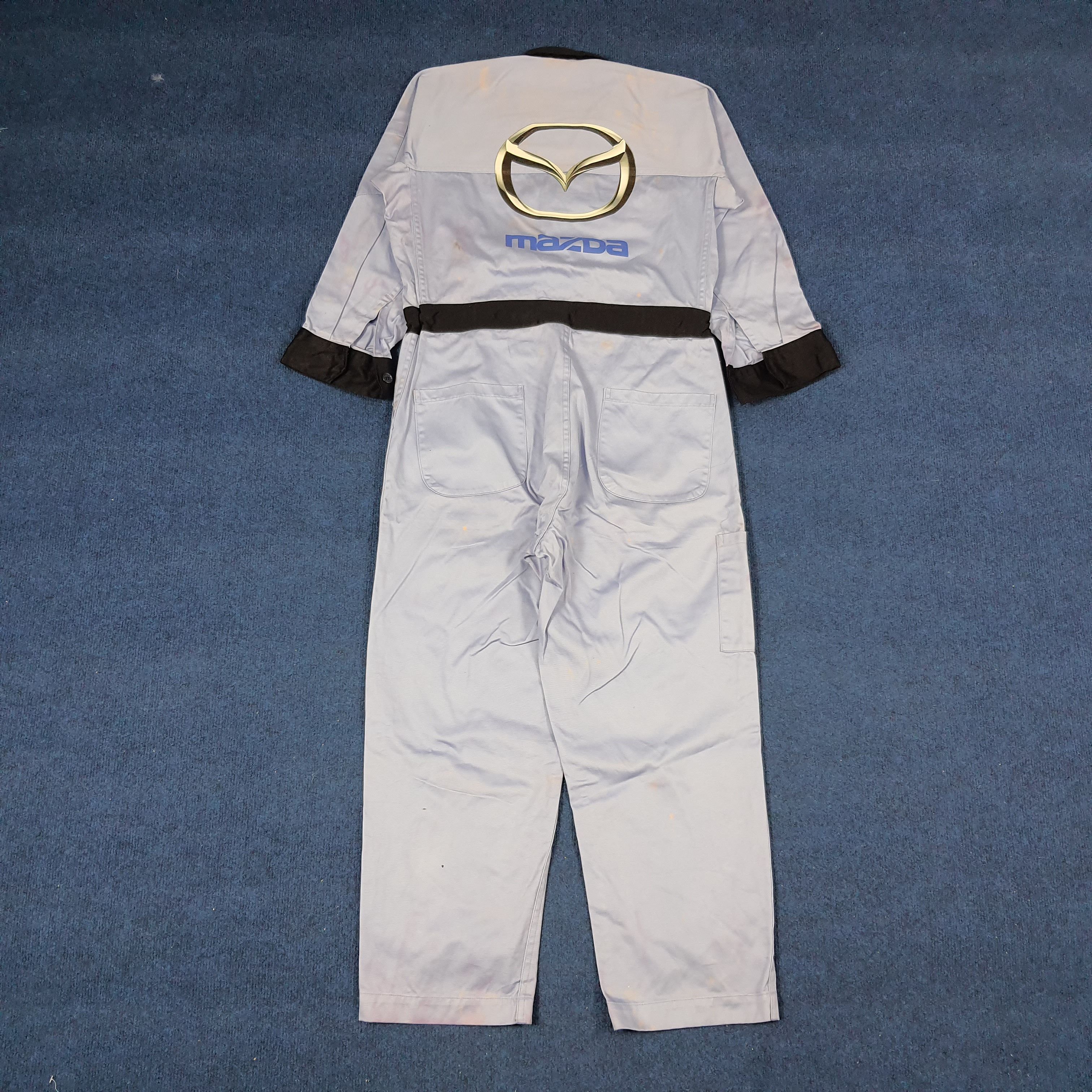 Japanese Brand × Vintage Vintage Mazda Japan Motorsports Racing Brand Coverall Size US S / EU 44-46 / 1 - 1 Thumbnail