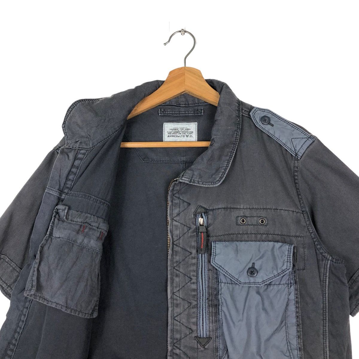 Avirex 🔥Vintage Shirt Work Jacket Avirex Ltd Military Cargo Size US M / EU 48-50 / 2 - 12 Thumbnail