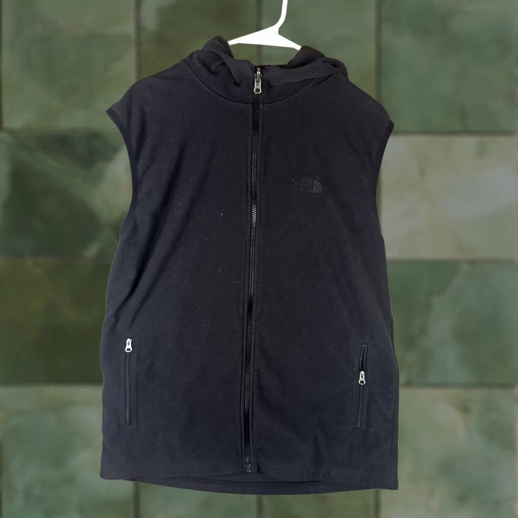 The North Face The North Face Vest Mens L Black Hooded Full Zip Puffer Fleece Outdoor Warm Size US L / EU 52-54 / 3 - 1 Thumbnail